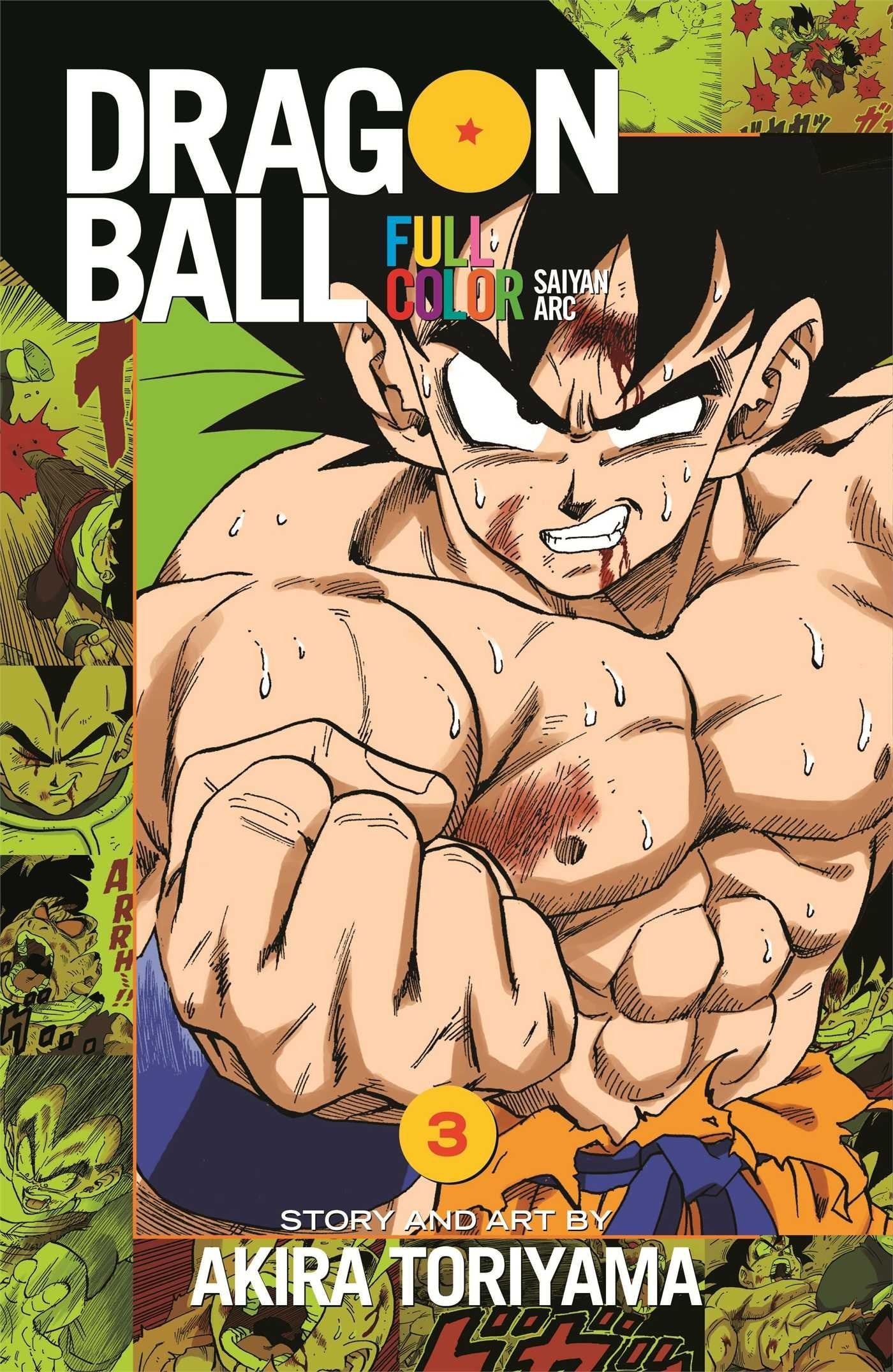 Dragon Ball Full Color Saiyan Arc Vol. 3 cover
