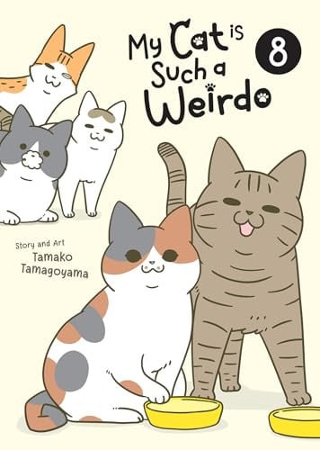 My Cat is Such a Weirdo Vol. 8 cover