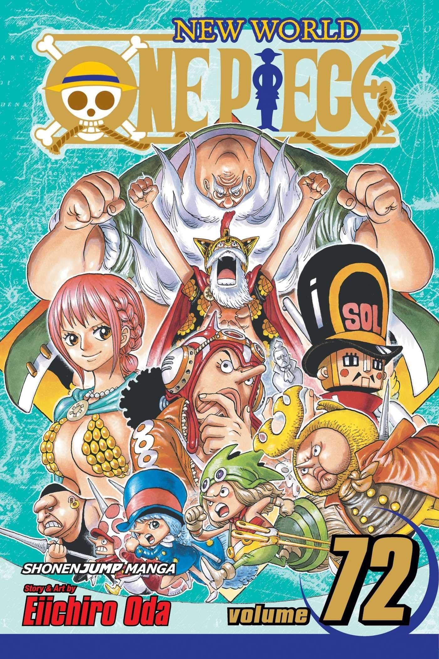 One Piece Vol. 72 cover