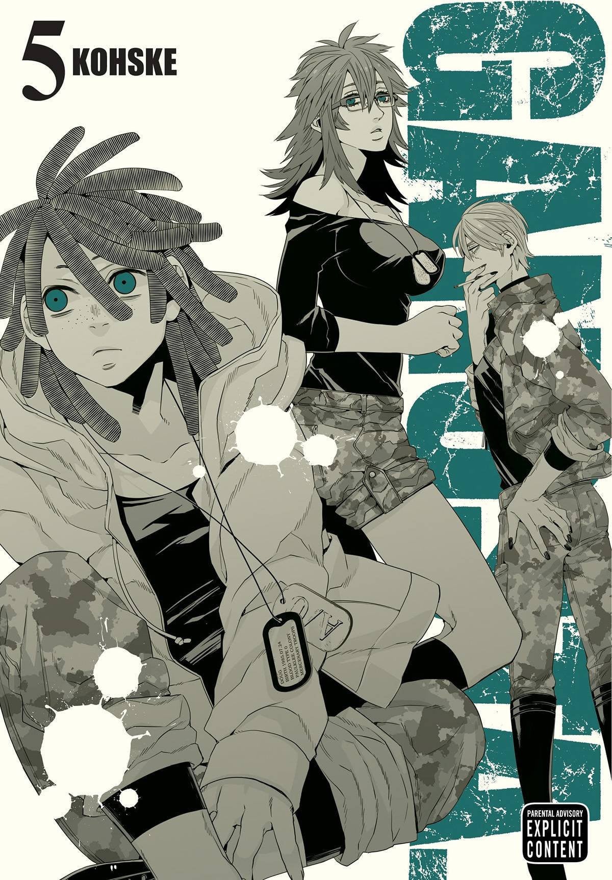 Gangsta. Vol. 5 cover