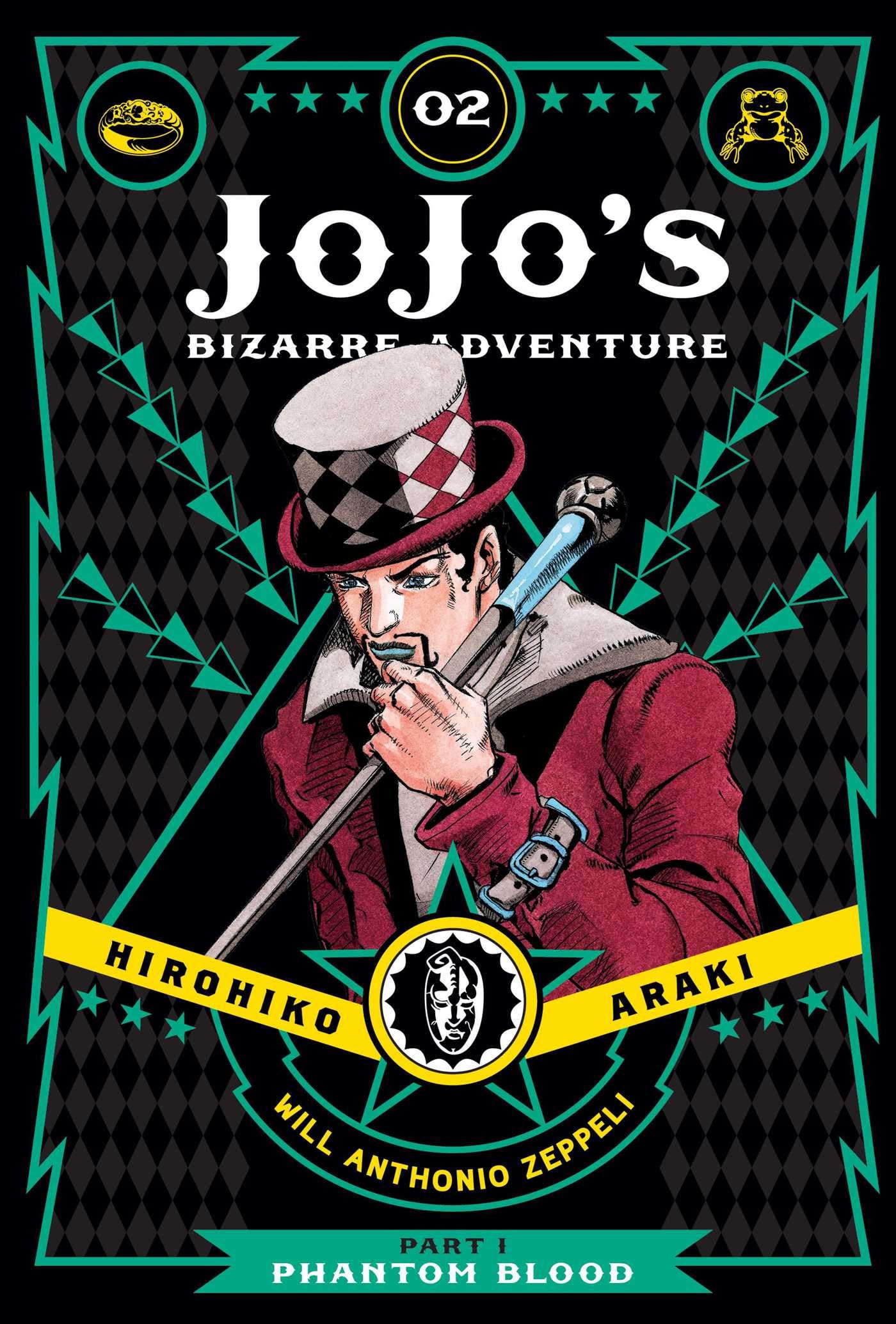 JoJo's Bizarre Adventure: Part 1--Phantom Blood Vol. 2 cover