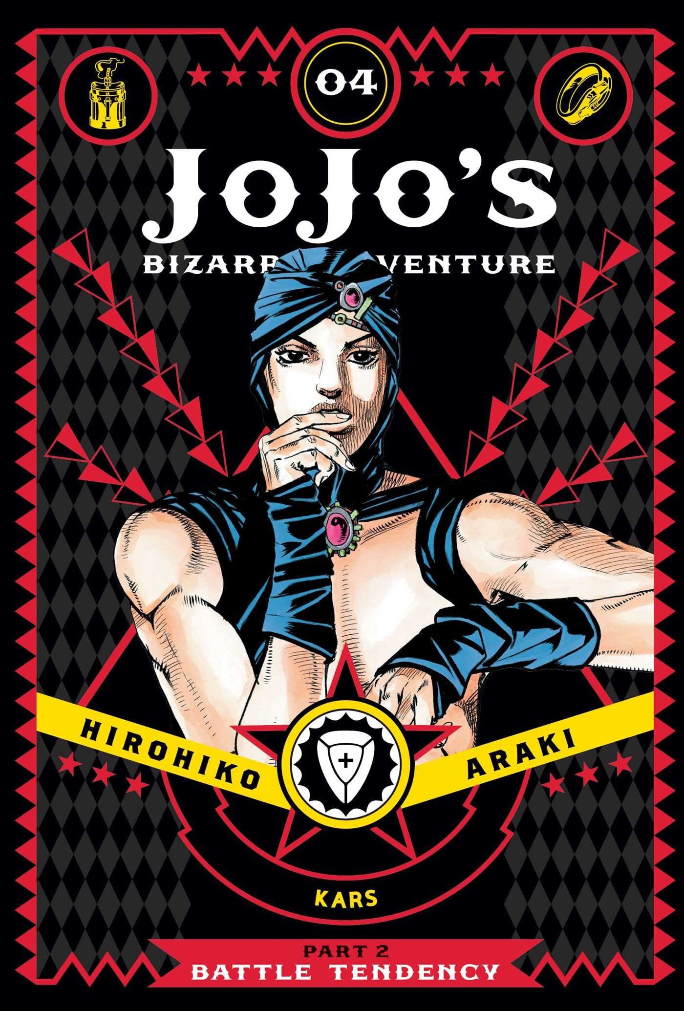JoJo's Bizarre Adventure: Part 2--Battle Tendency Vol. 4 cover