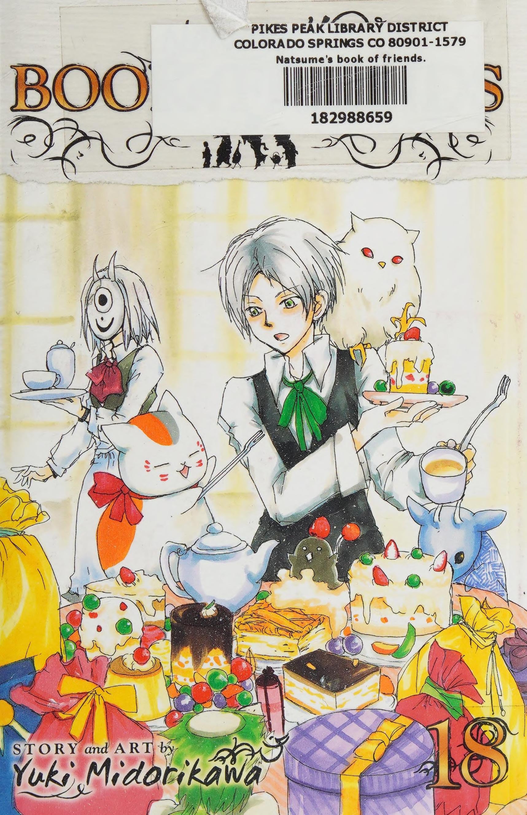 Natsume's Book of Friends Vol. 18 cover
