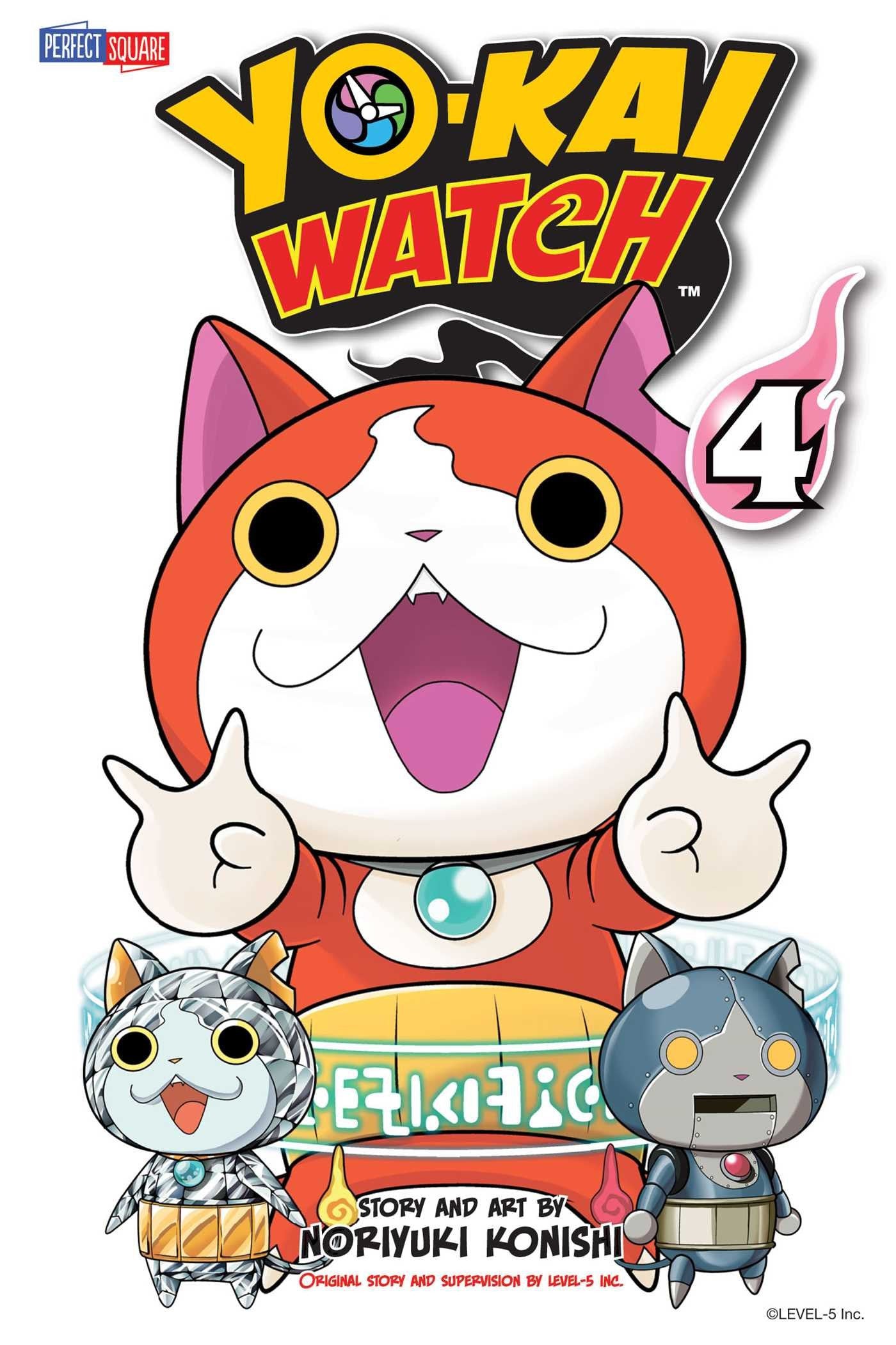 YO-KAI WATCH Vol. 4 cover