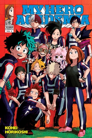 My Hero Academia Vol. 4 cover