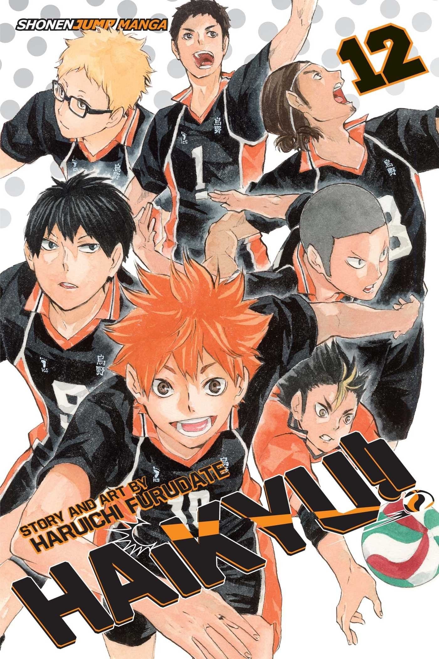 Haikyuu !! Vol. 12 cover
