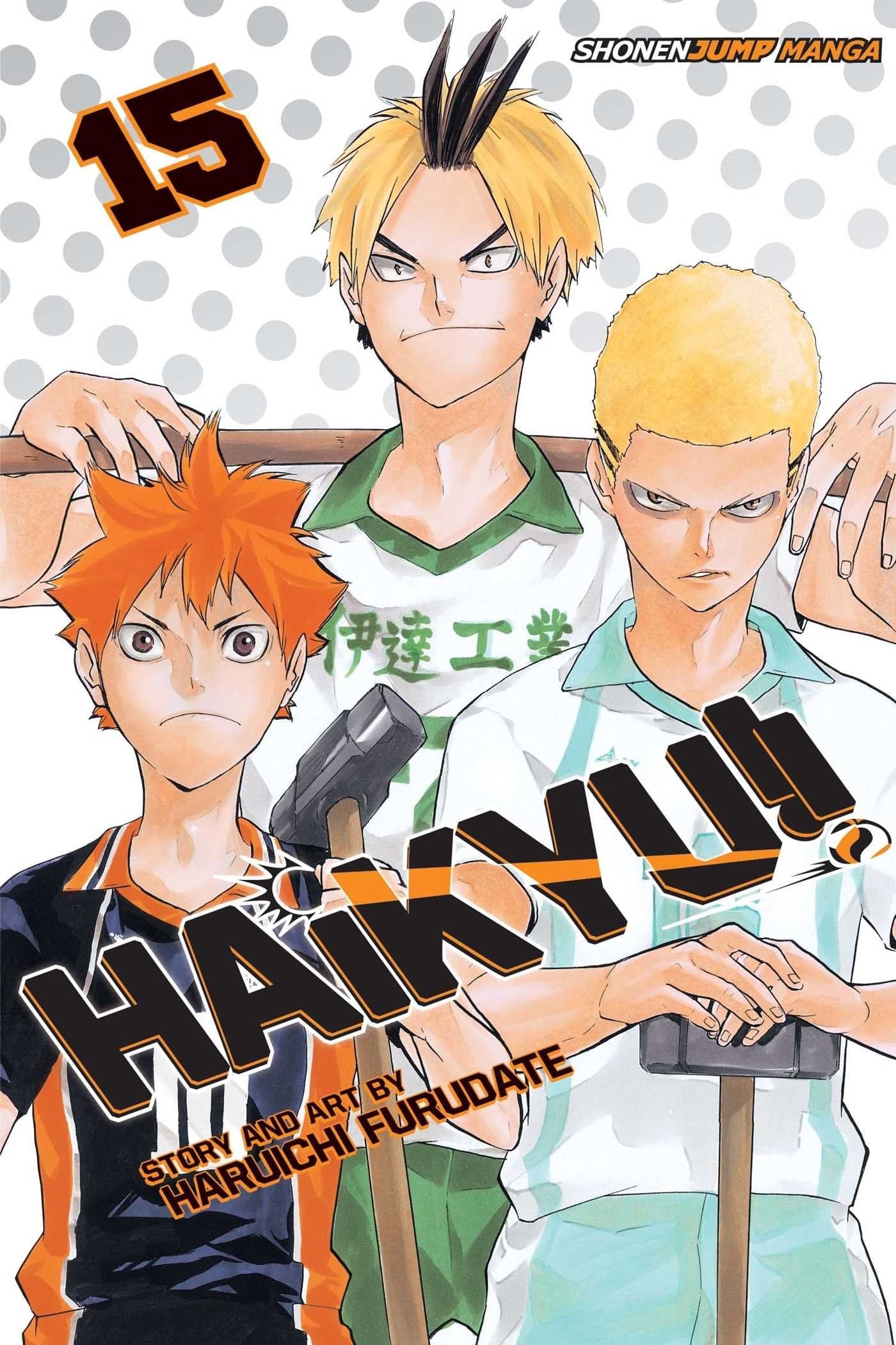 Haikyuu !! Vol. 15 cover
