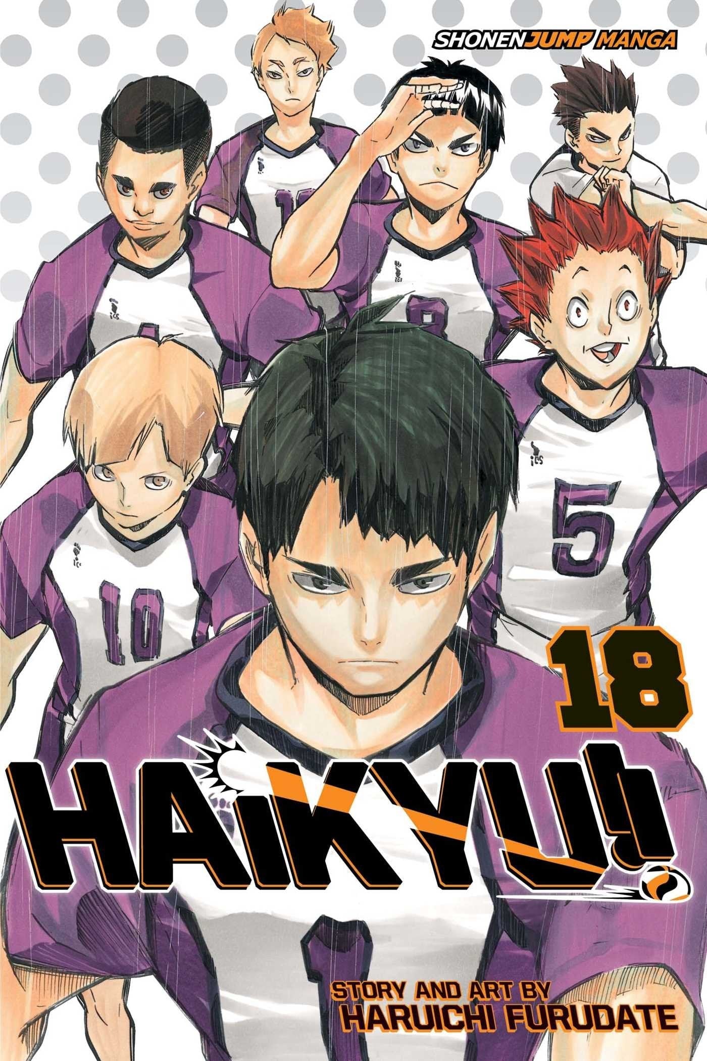 Haikyuu !! Vol. 18 cover