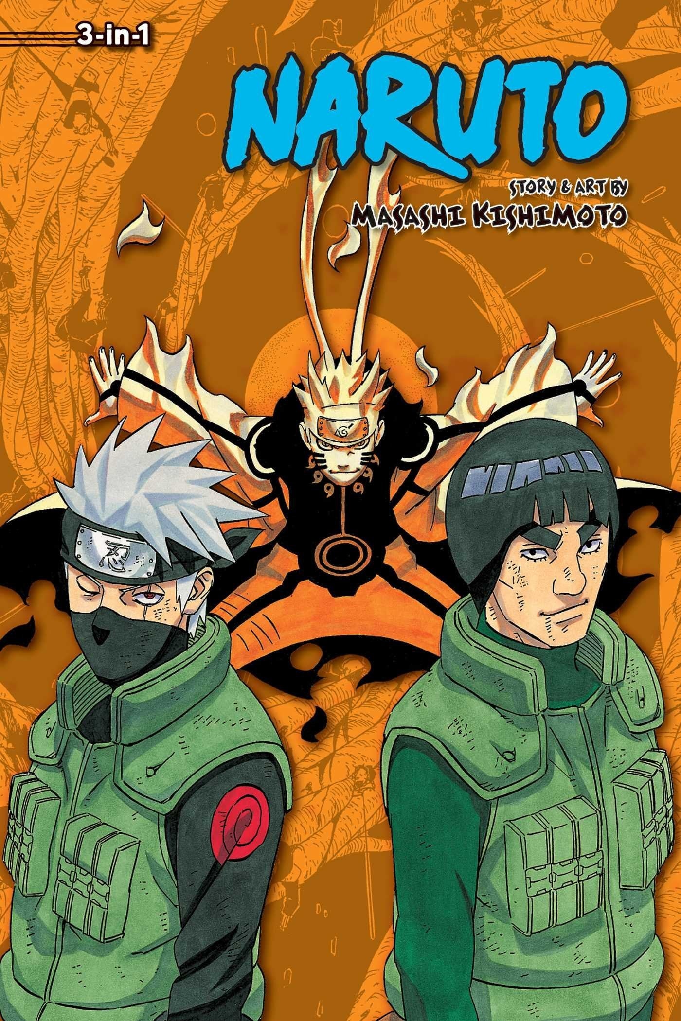 Naruto 3-in-1 Edition Vol. 21 cover
