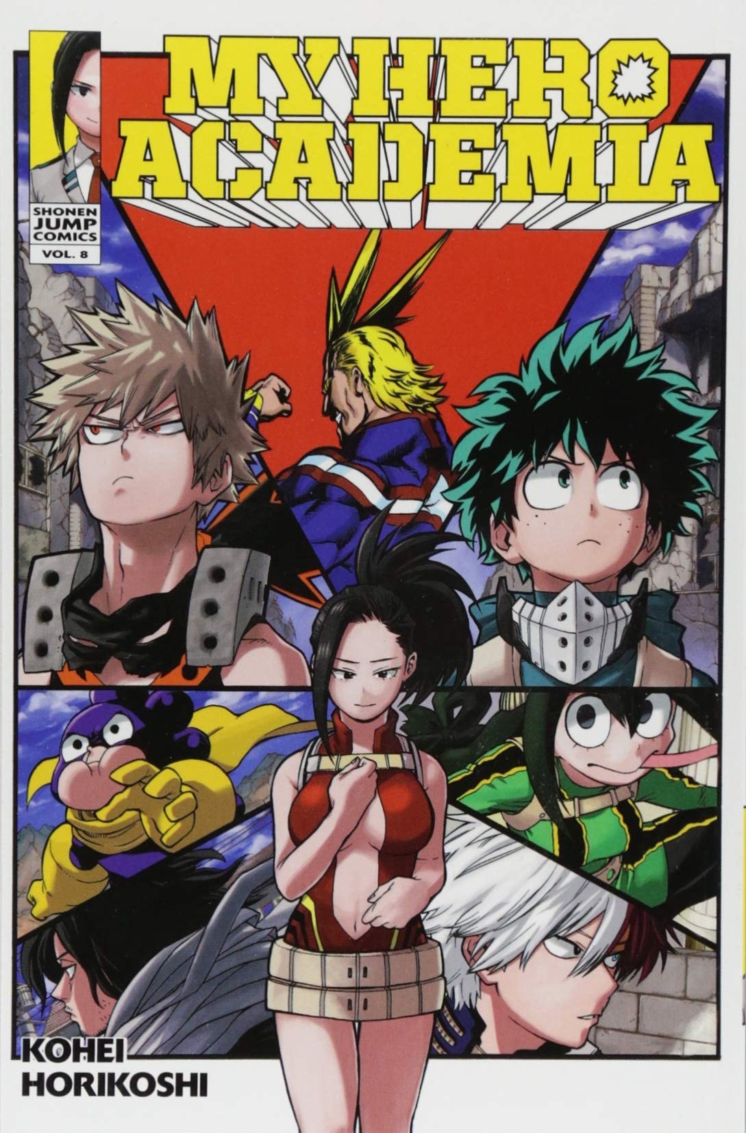 My Hero Academia Vol. 8 cover