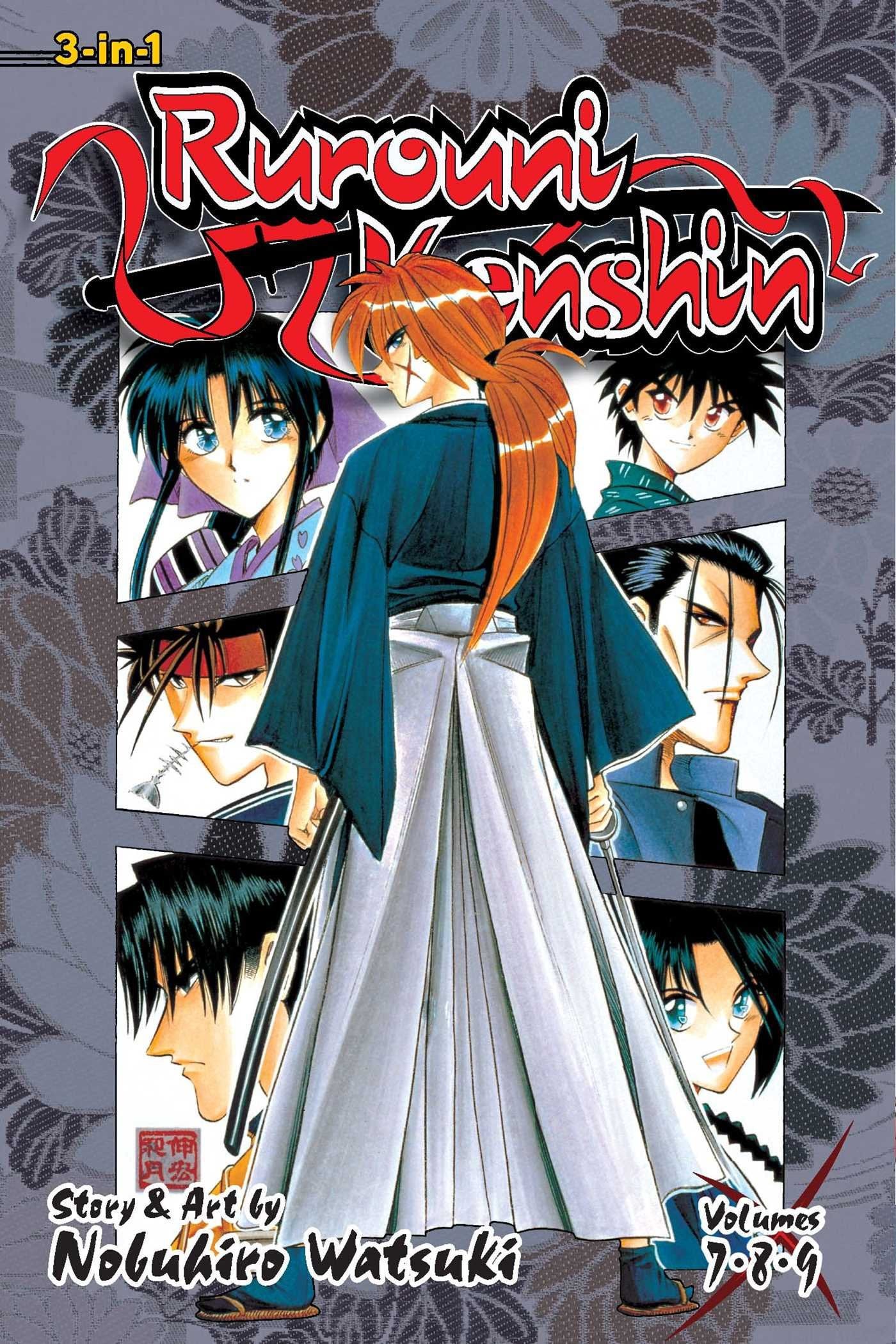 Rurouni Kenshin (3-in-1 Edition) Vol. 3 cover