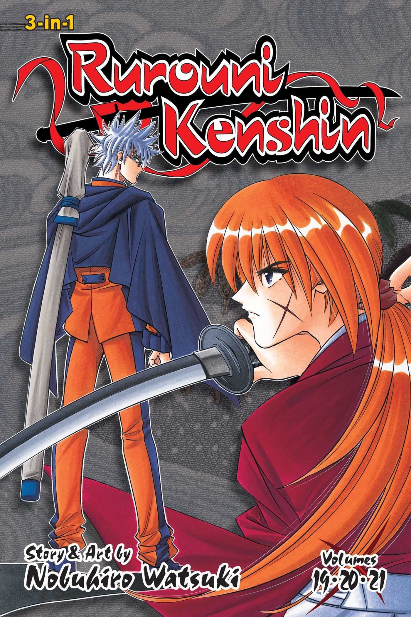 Rurouni Kenshin (3-in-1 Edition) Vol. 7 cover