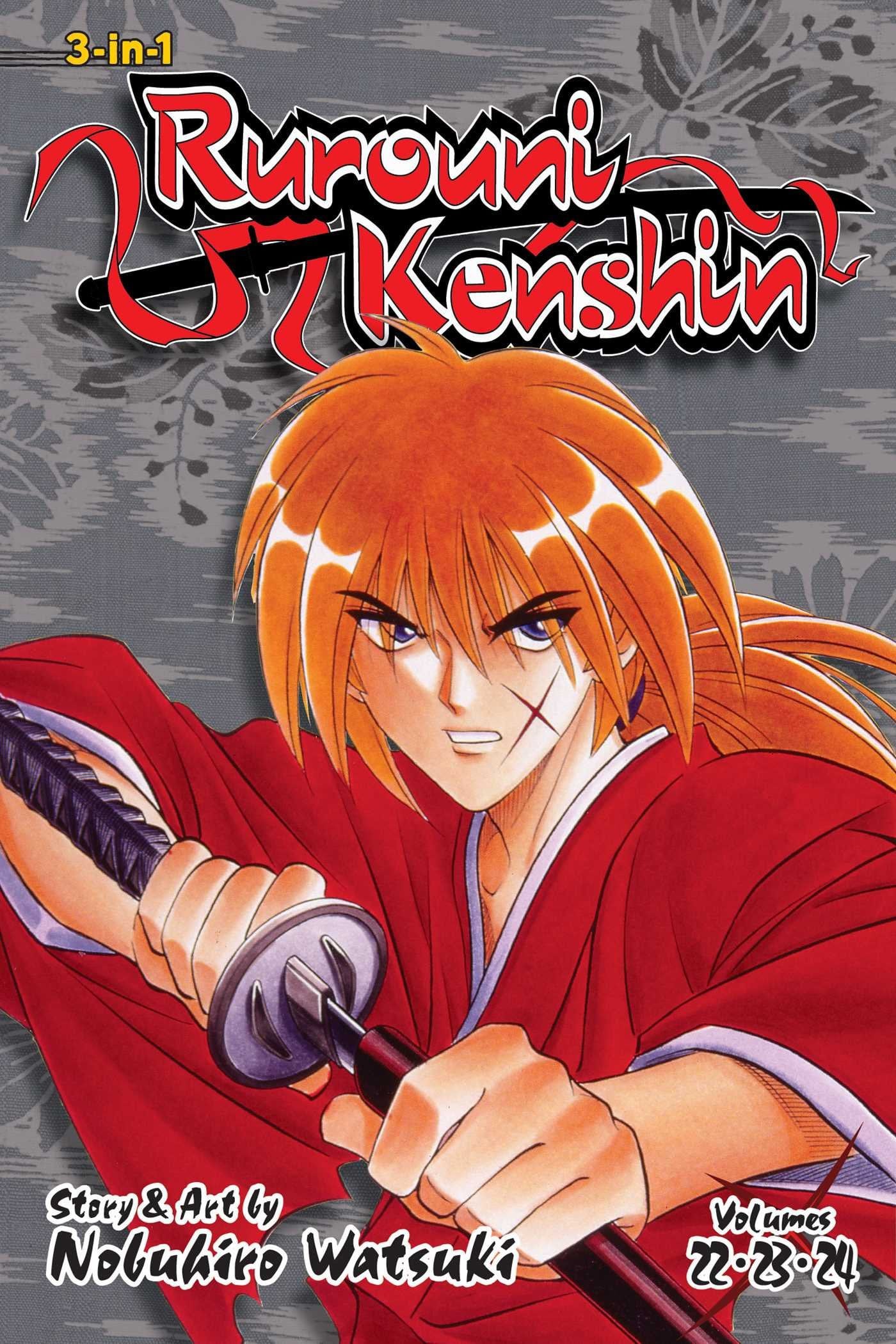 Rurouni Kenshin (3-in-1 Edition) Vol. 8 cover