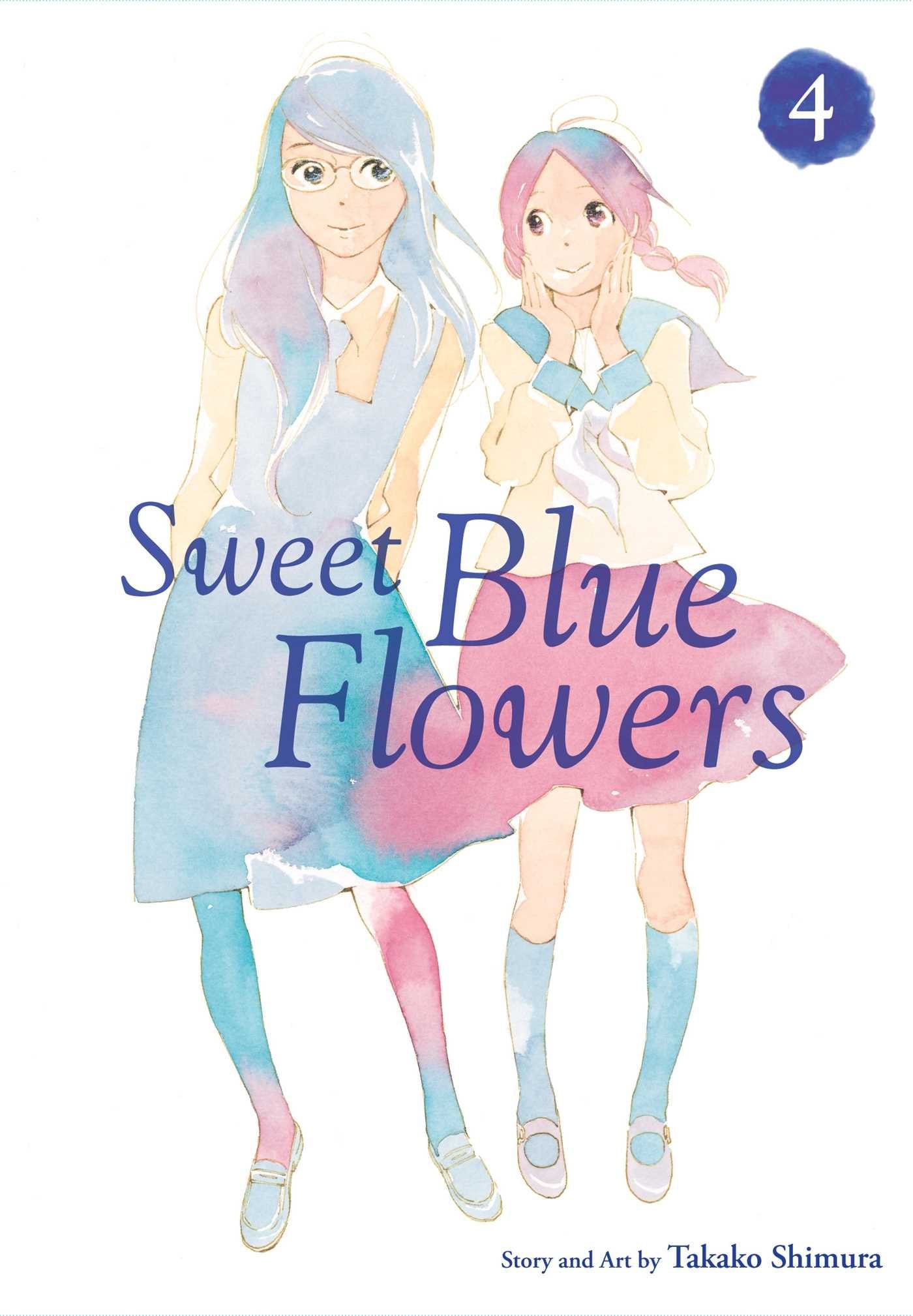 Sweet Blue Flowers Vol. 4 cover
