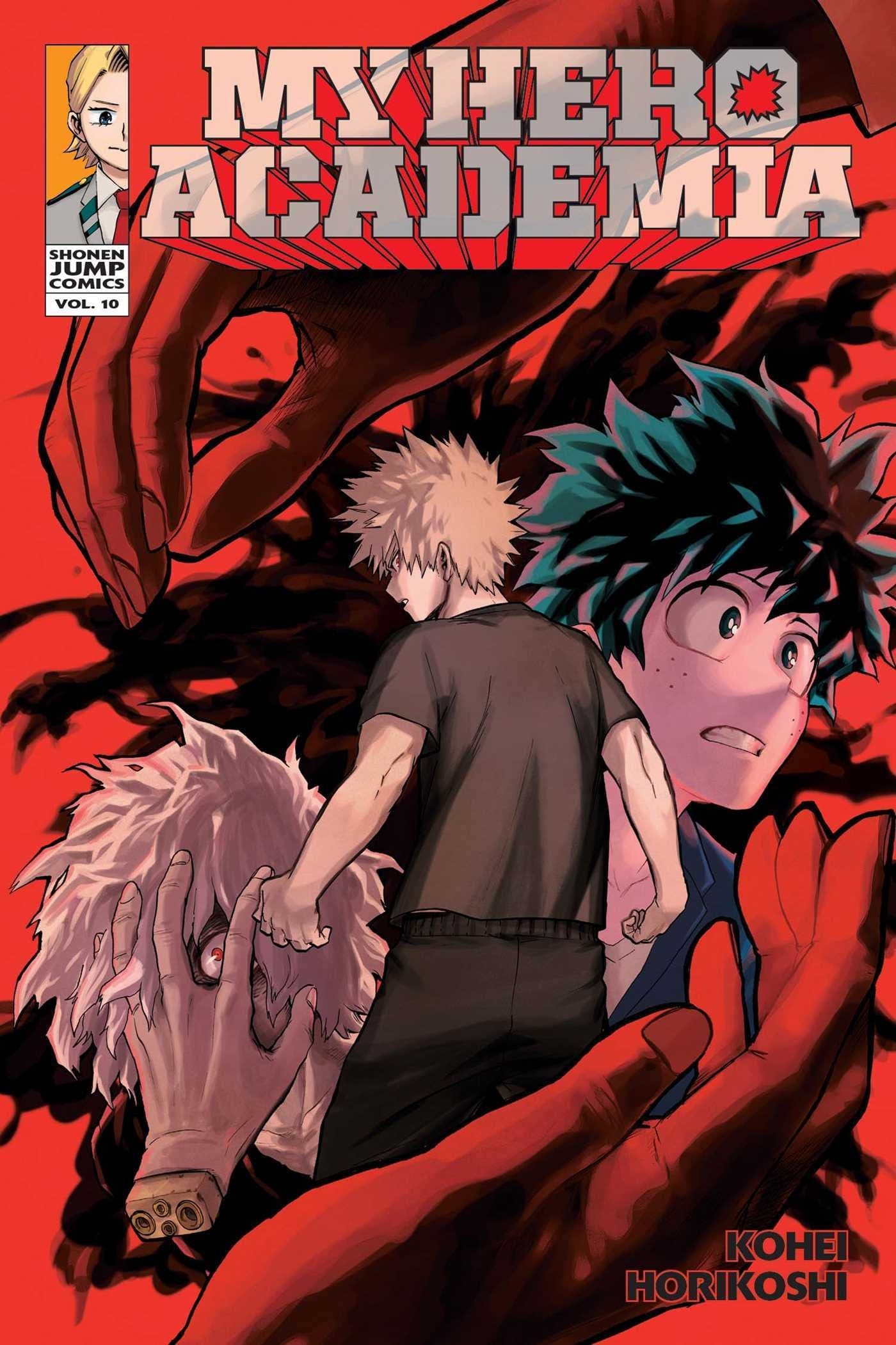 My Hero Academia Vol. 10 cover