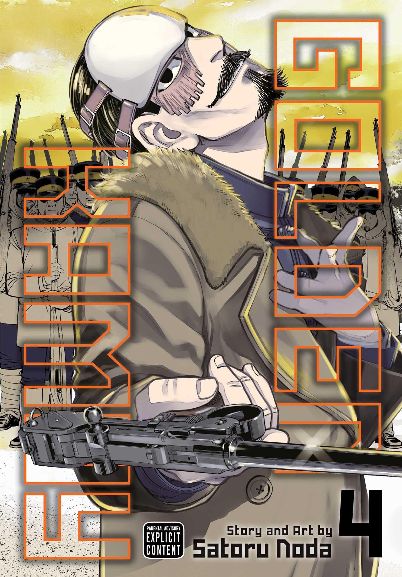 Golden Kamuy Vol. 4 cover