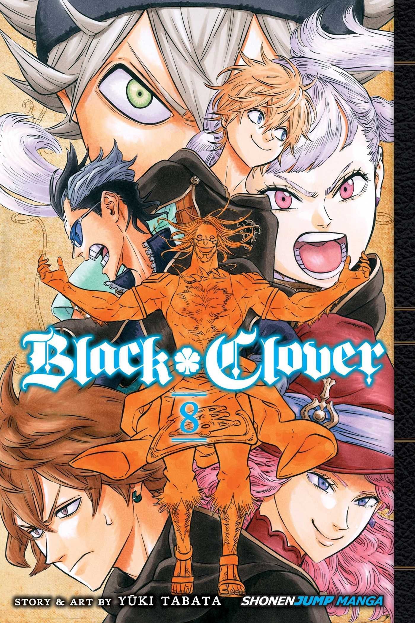Black Clover Vol. 8 cover
