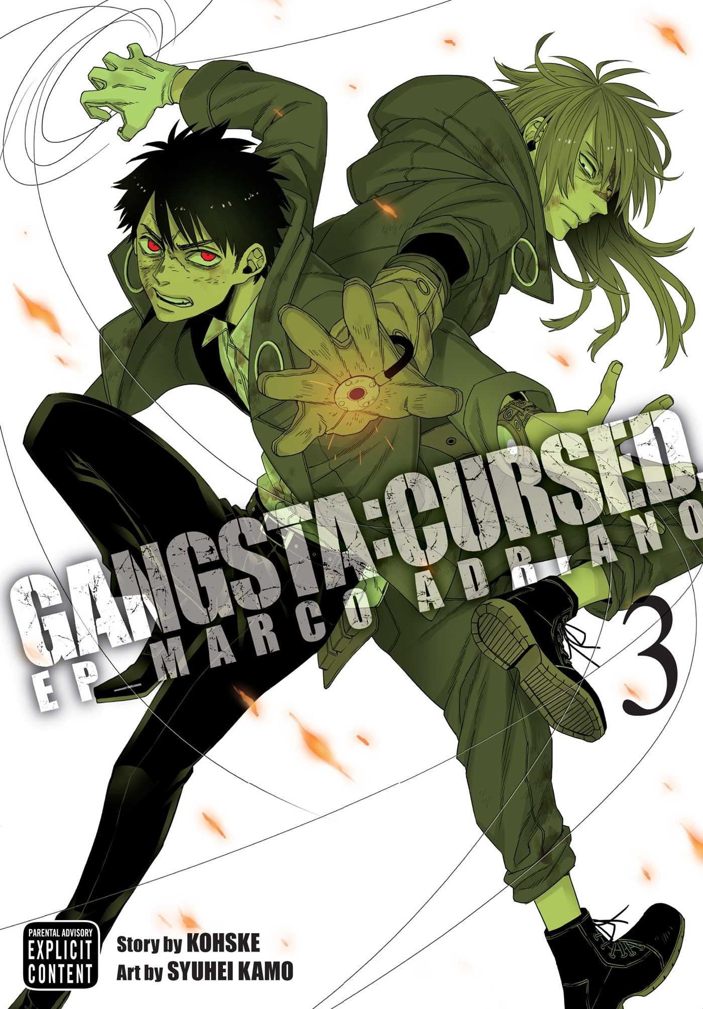 Gangsta: Cursed. Vol. 3 cover