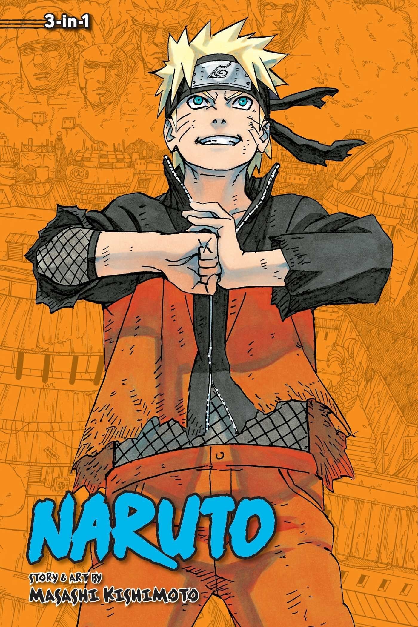 Naruto 3-in-1 Edition Vol. 22 cover
