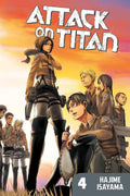 Attack On Titan Vol. 4 cover