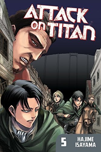 Attack On Titan Vol. 5 cover