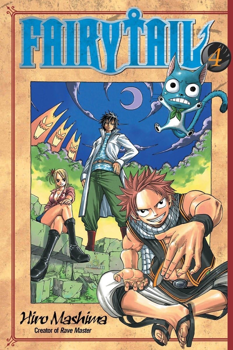 Fairy Tail Vol. 4 cover
