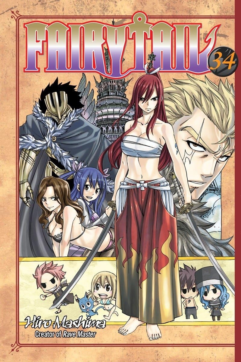 Fairy Tail Vol. 34 cover