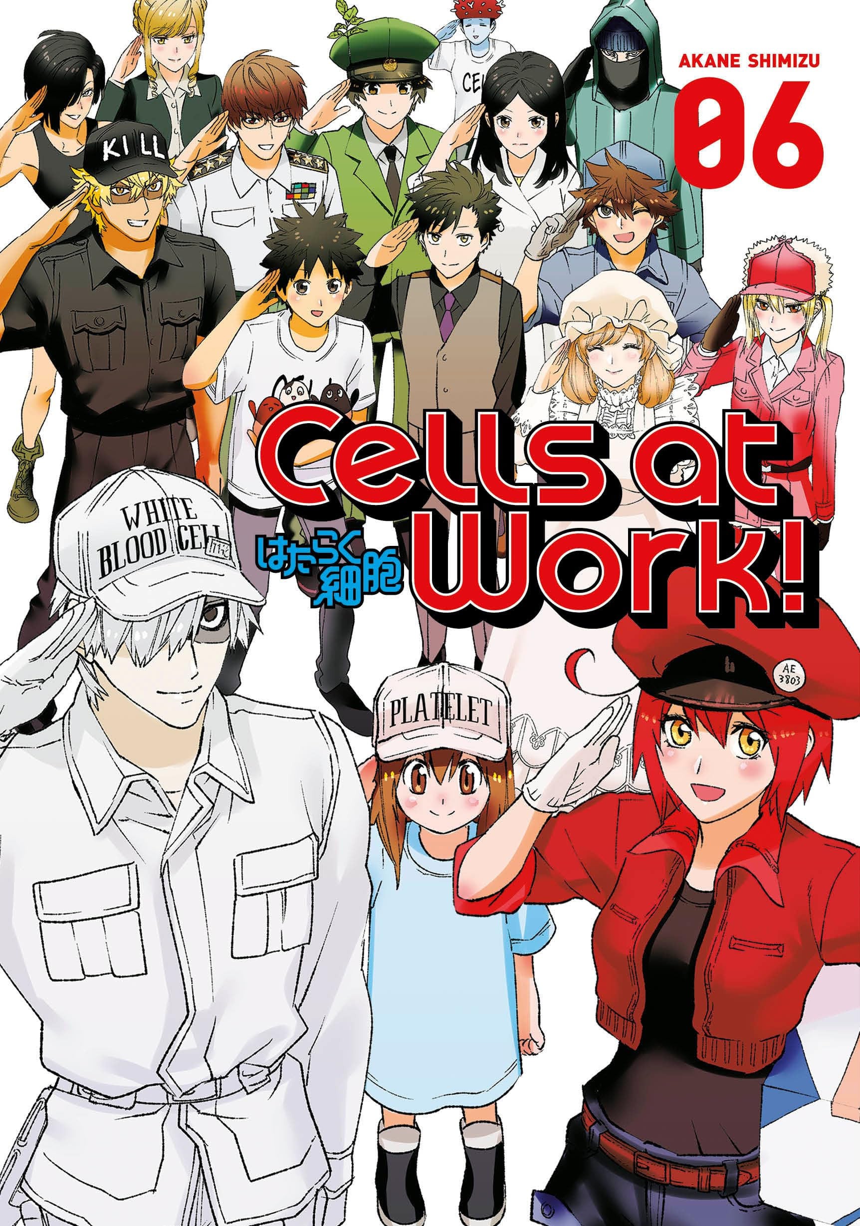 Cells at Work! Vol. 6 cover