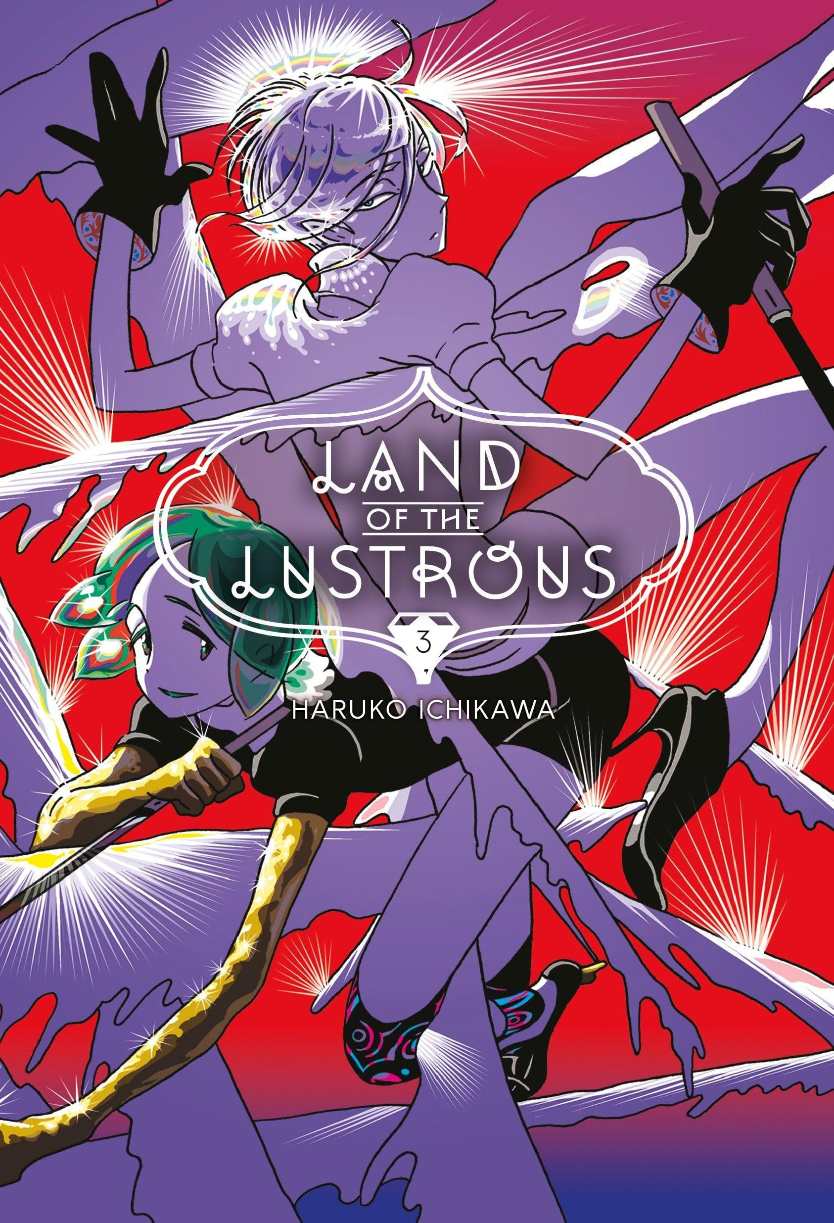 Land of the Lustrous Vol. 3 cover