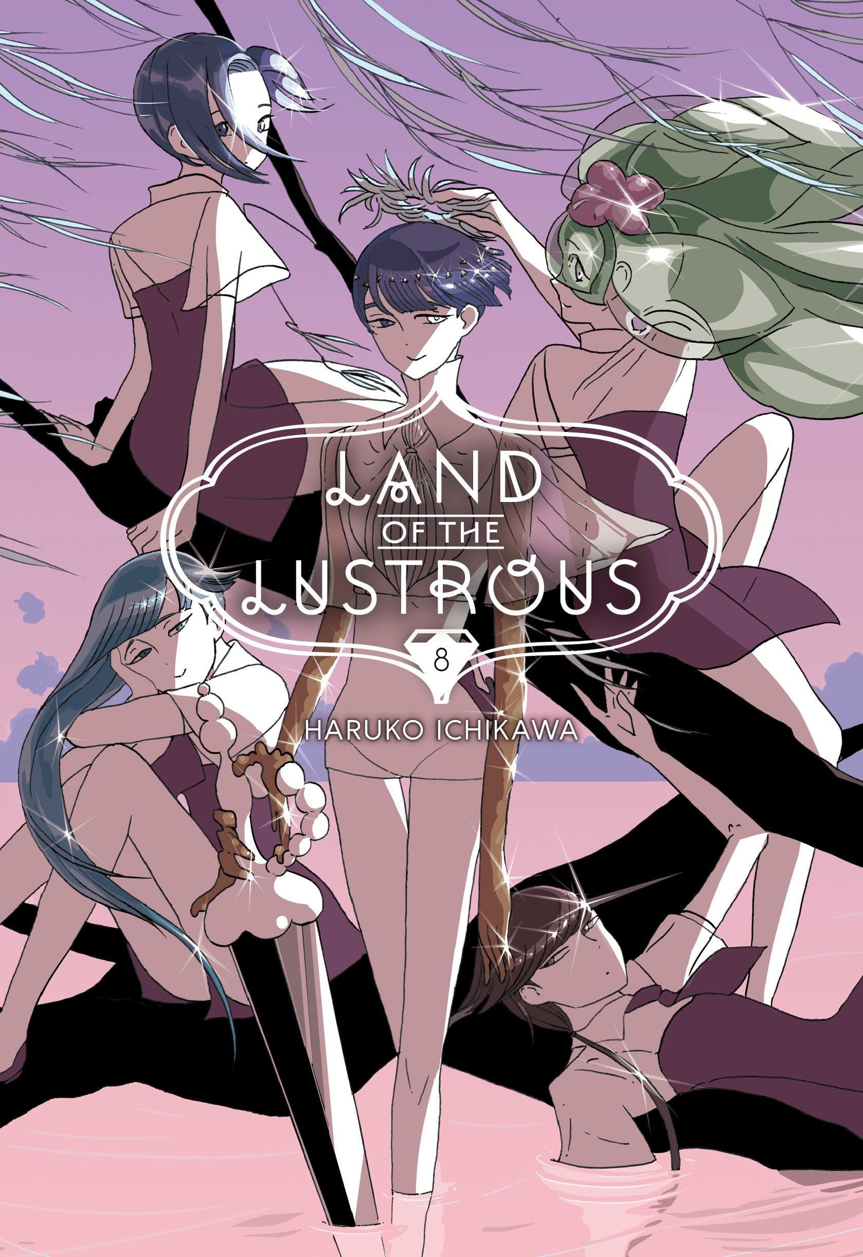Land of the Lustrous Vol. 8 cover