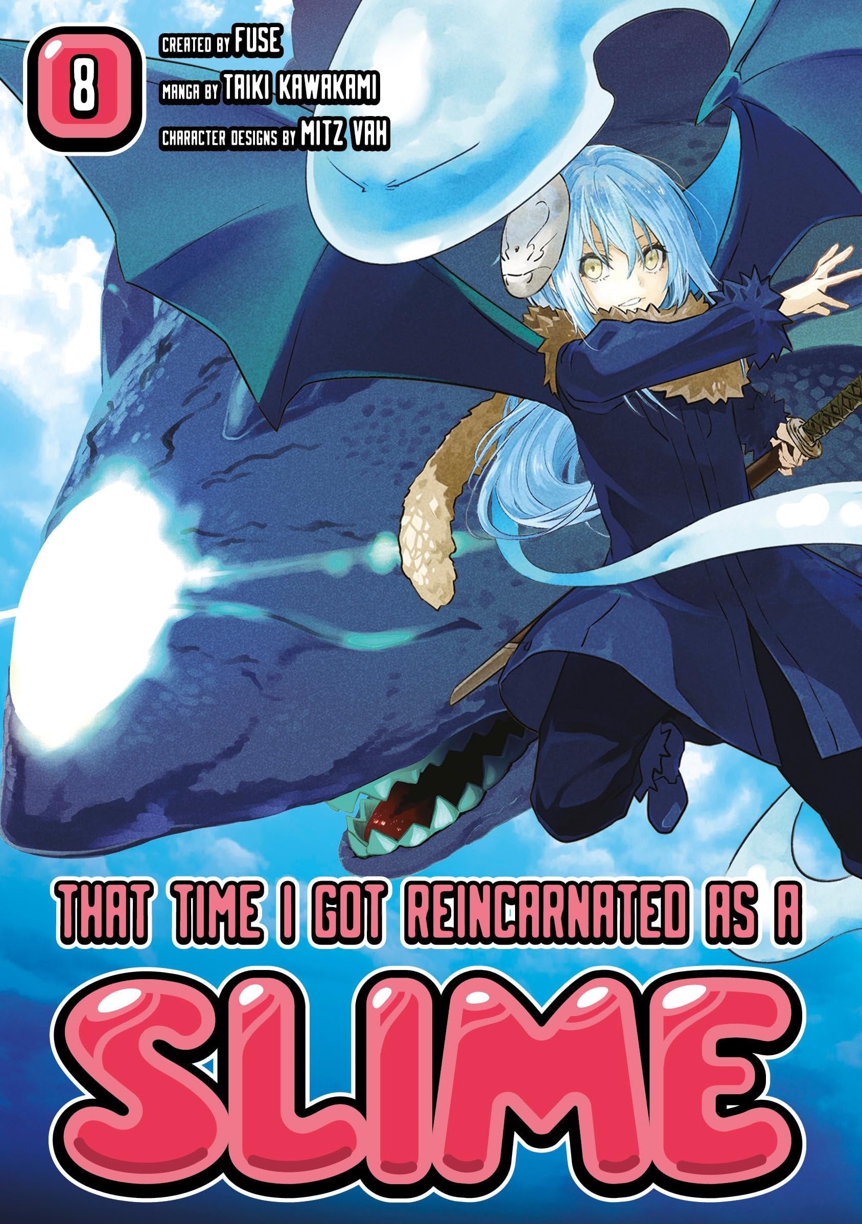 That Time I Got Reincarnated as a Slime Vol. 8 cover