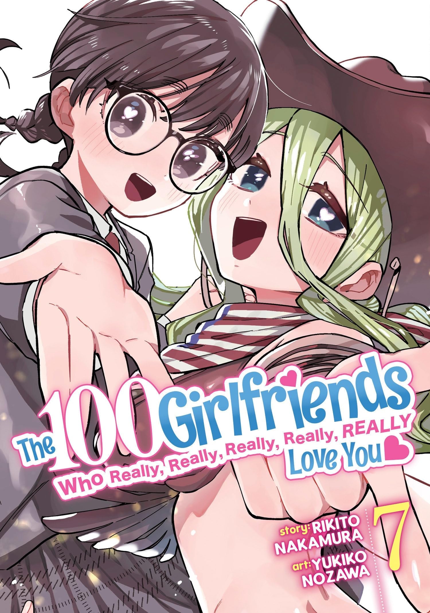 The 100 Girlfriends Who Really, Really, Really, Really, Really Love You Vol. 7 cover