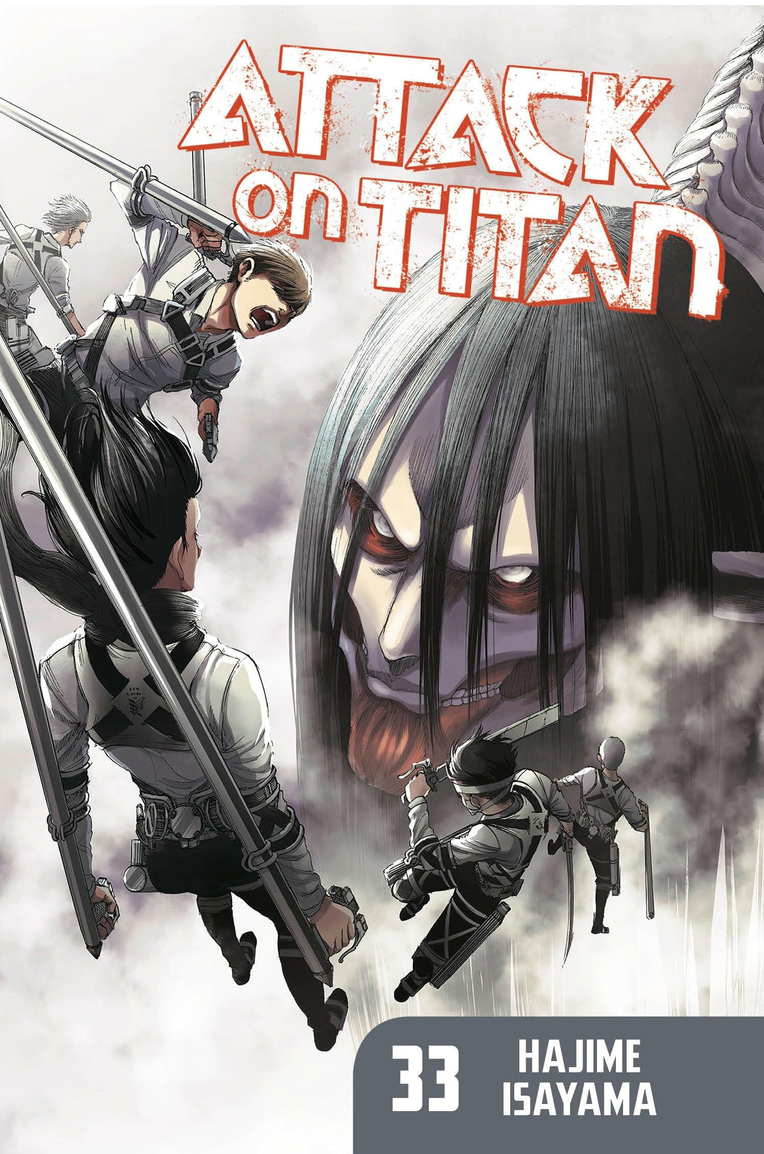 Attack On Titan Vol. 33 cover