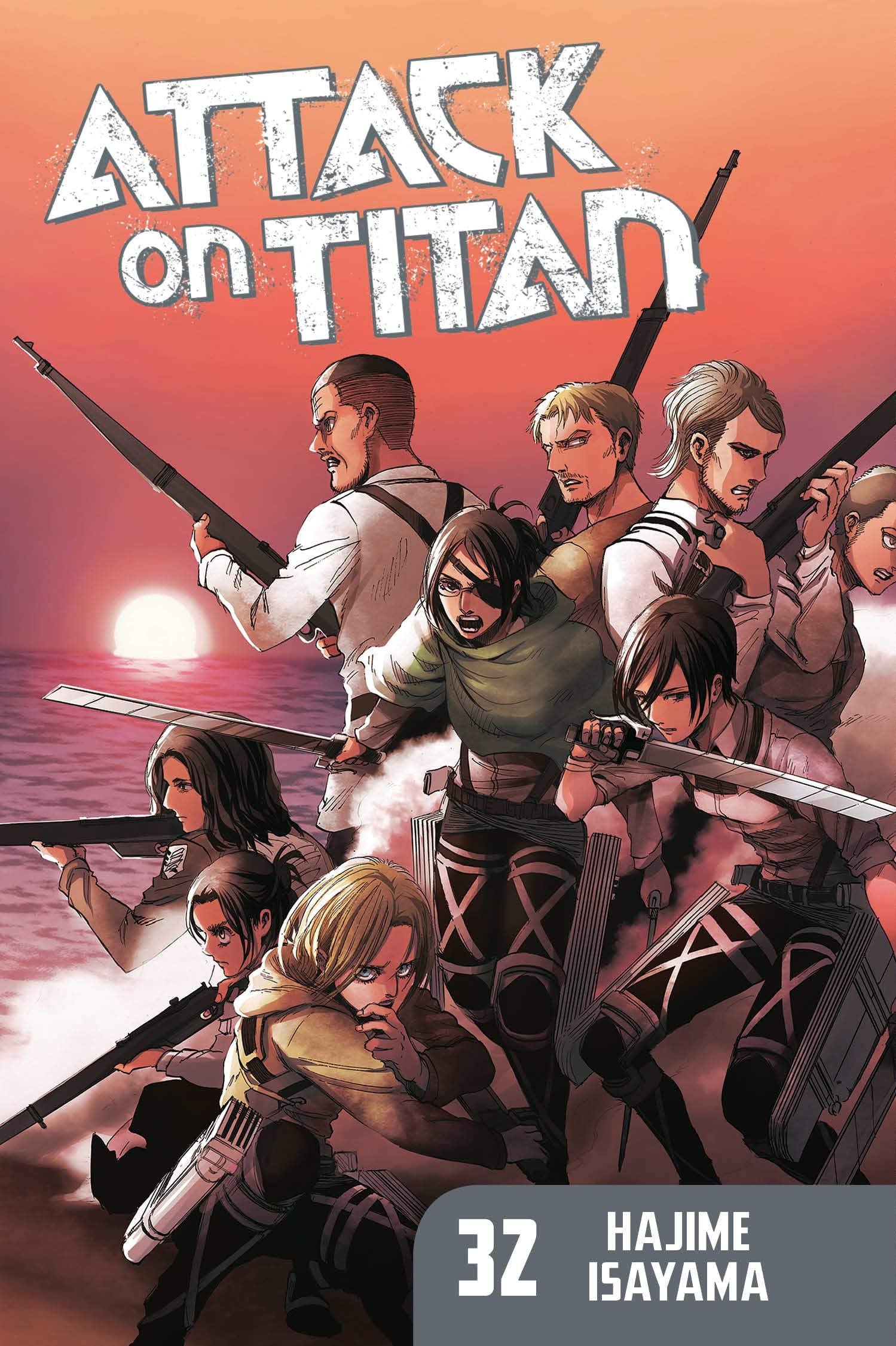Attack On Titan Vol. 32 cover