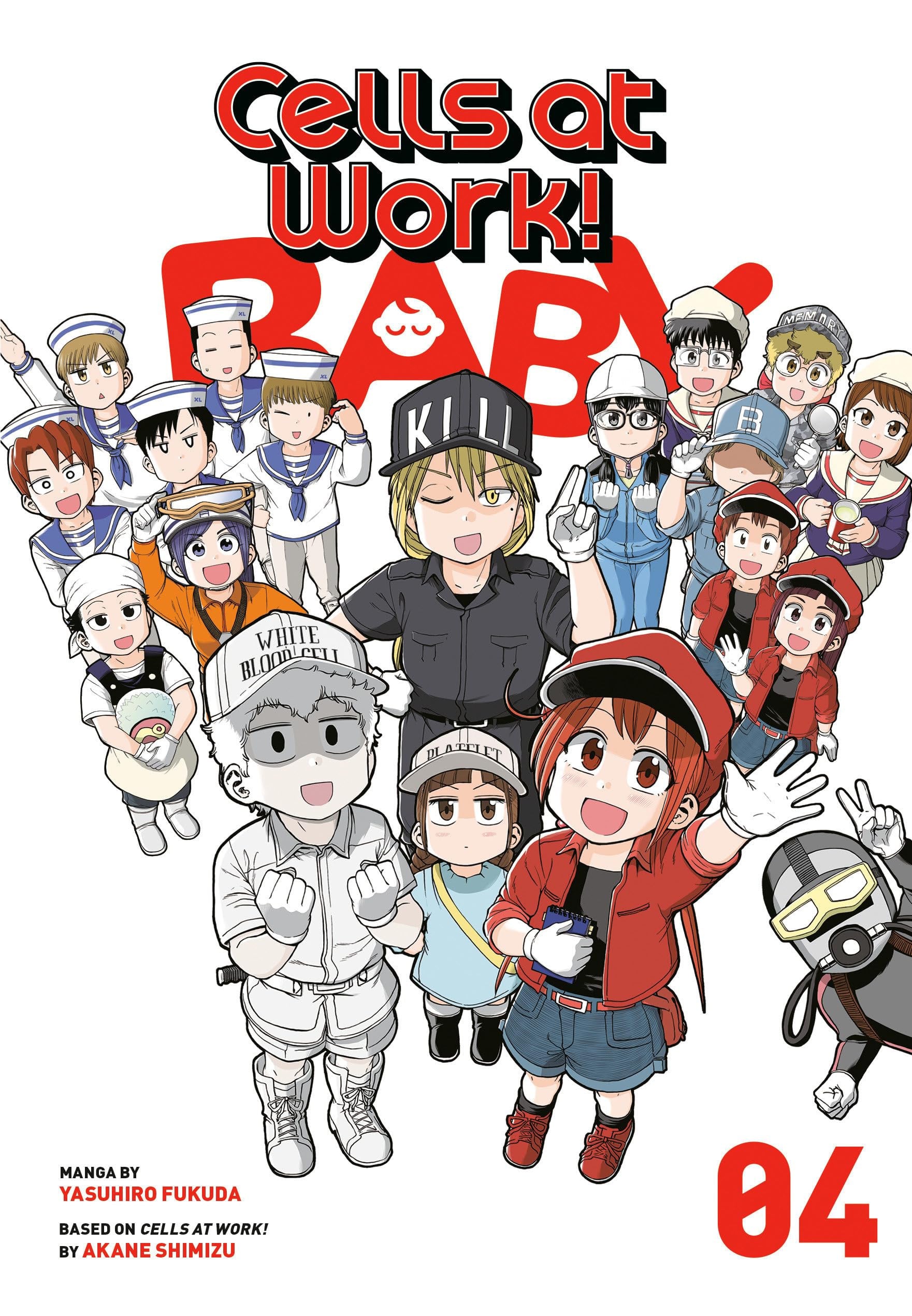 Cells at Work! Baby Vol. 4 cover