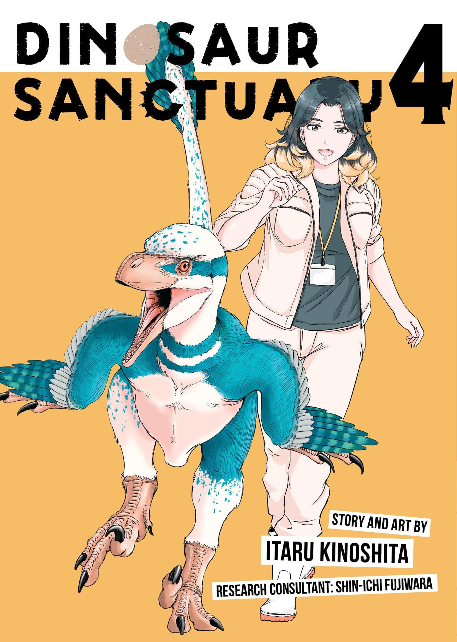 Dinosaur Sanctuary Vol. 4 cover