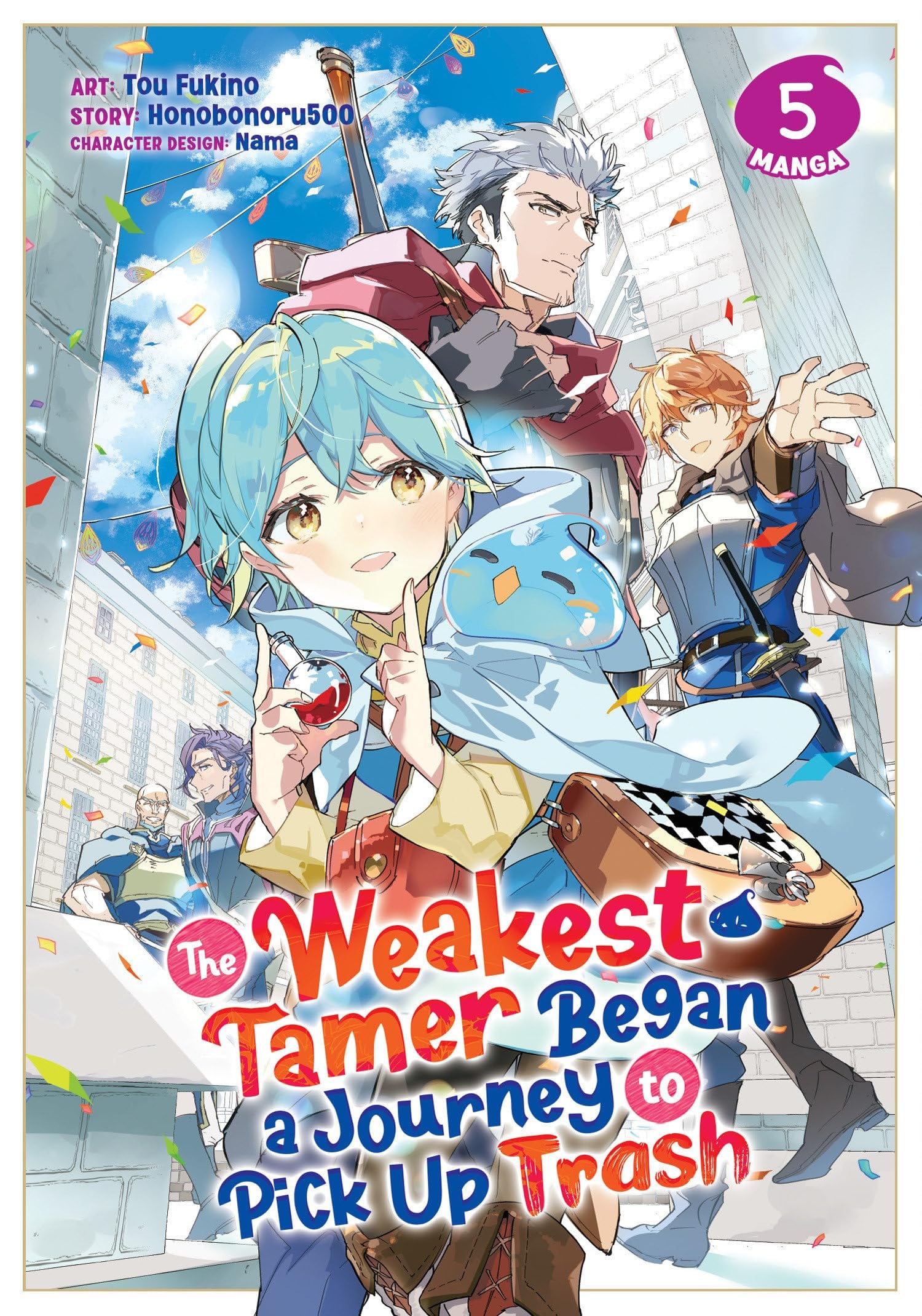 The Weakest Tamer Began a Journey to Pick Up Trash Vol. 5 cover