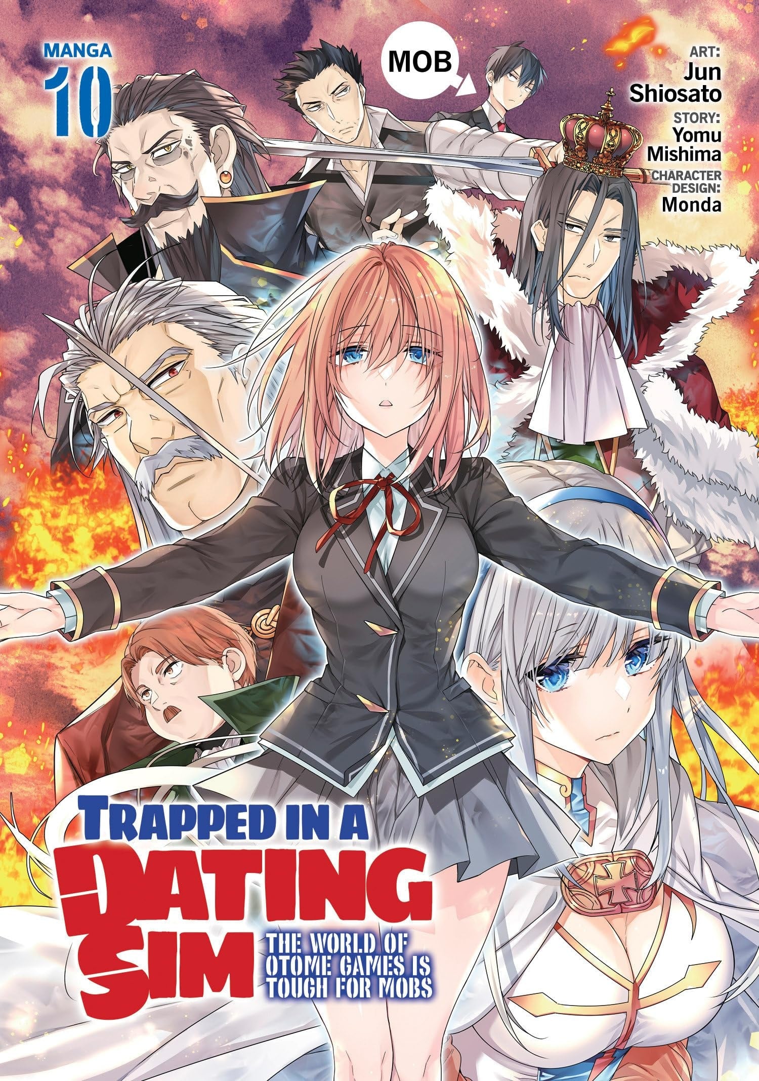 Trapped in a Dating Sim: The World of Otome Games is Tough for Mobs Vol. 10 cover
