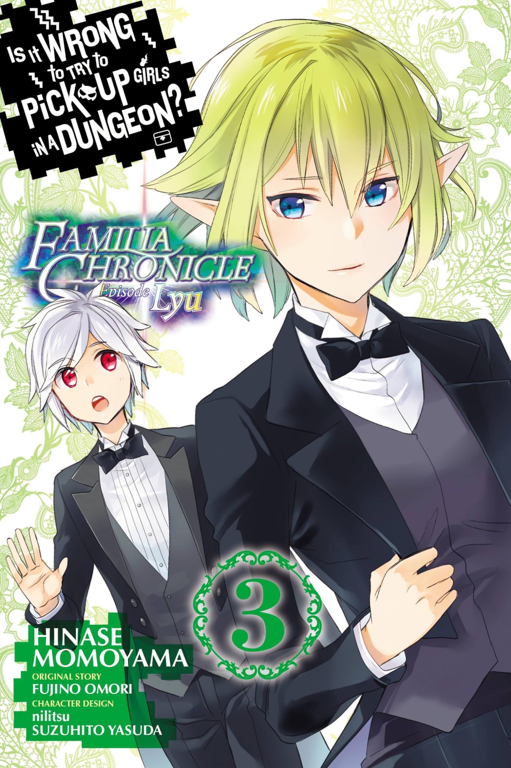 Is It Wrong to Try to Pick Up Girls in a Dungeon? Familia Chronicle Episode Lyu Vol. 3 cover