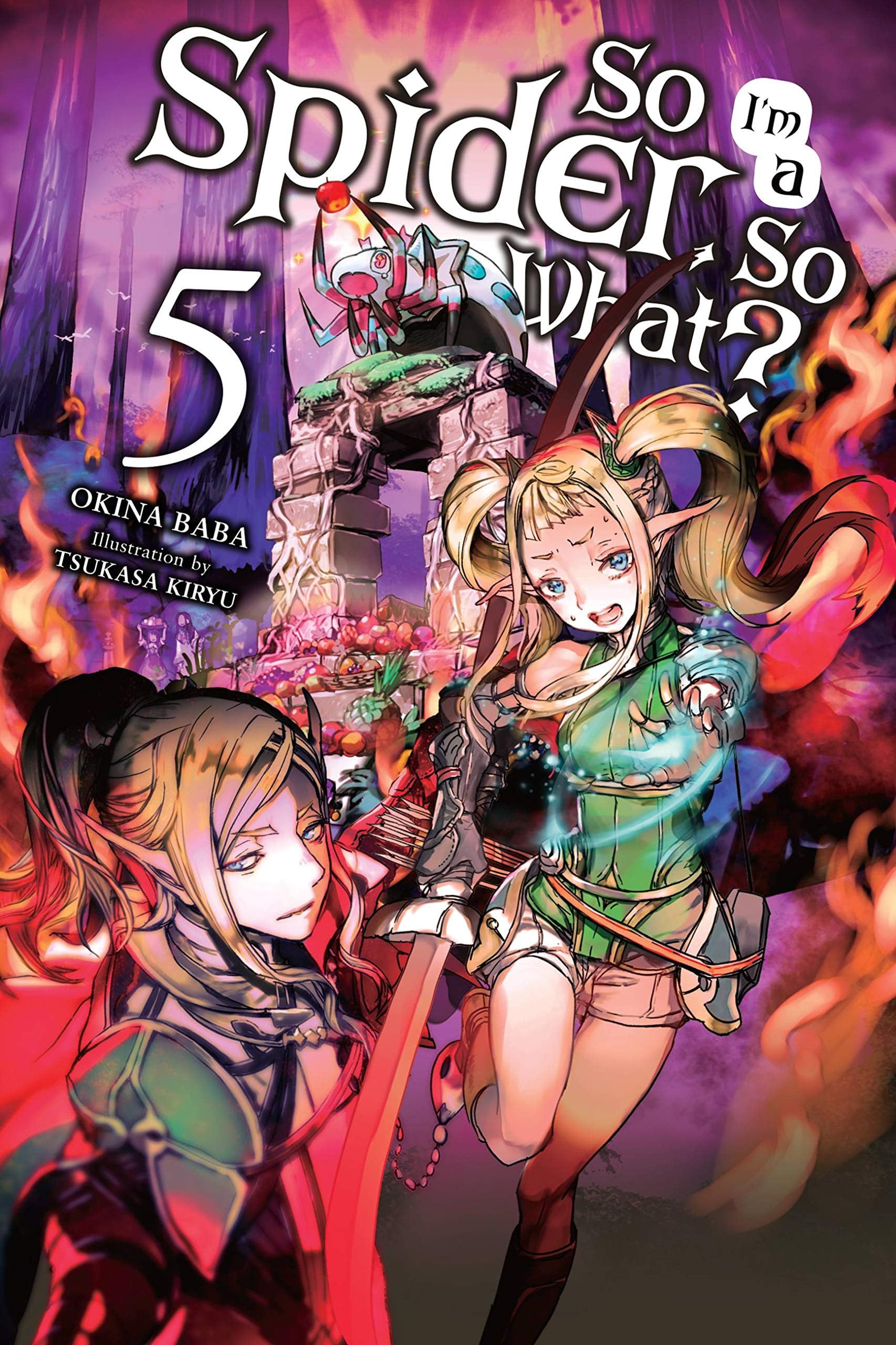 So I'm a Spider, So What?, (Light Novel) Vol. 5 cover