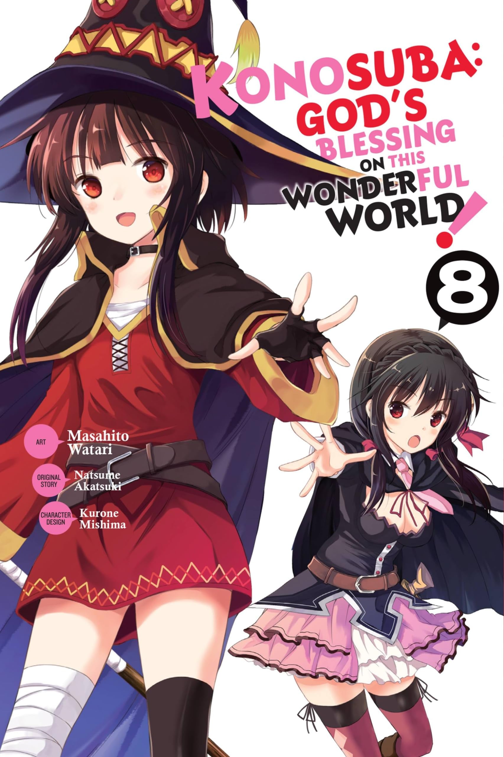 Konosuba: God's Blessing on This Wonderful World! Vol. 8 cover