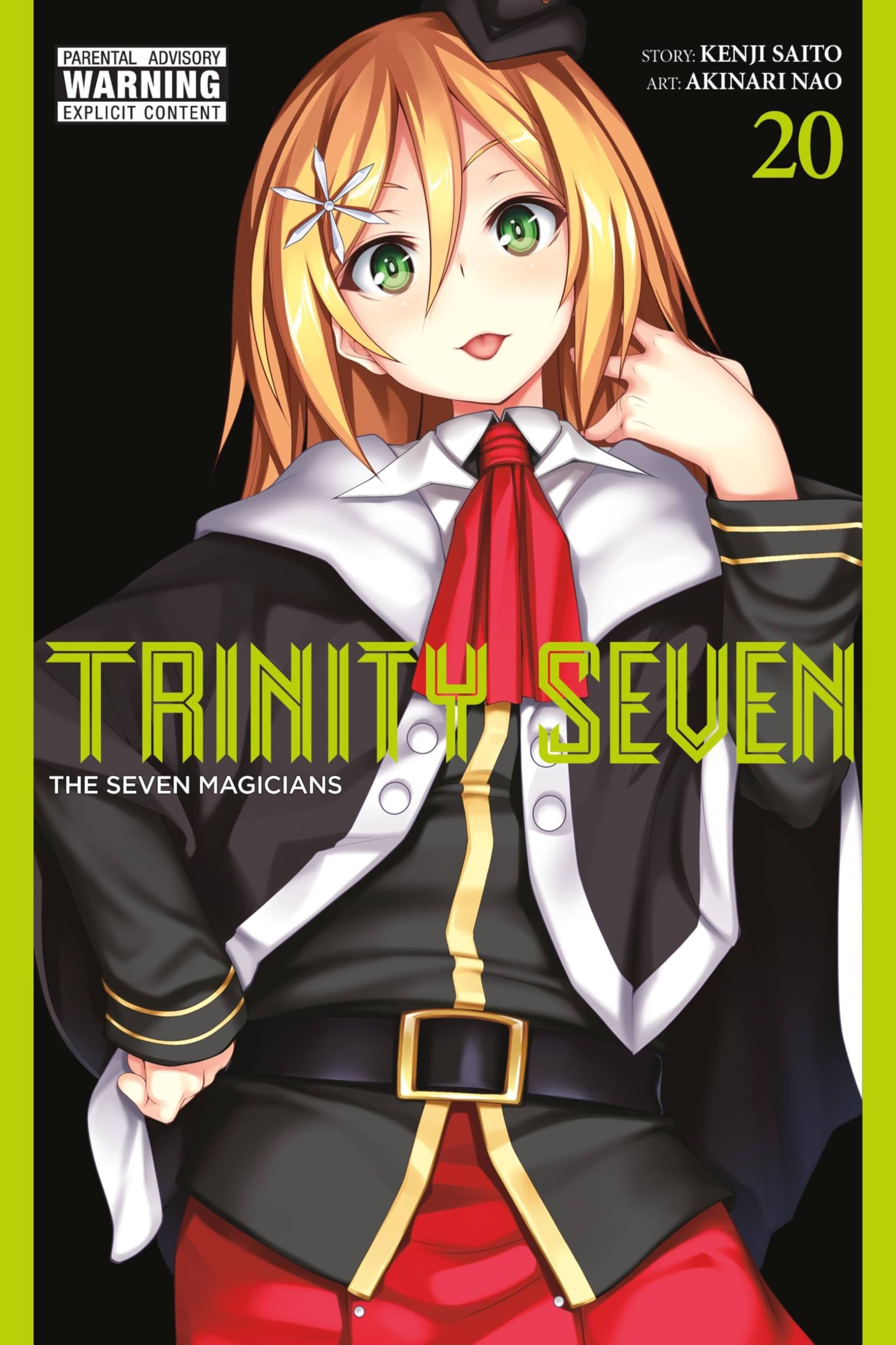 Trinity Seven Vol. 20 cover