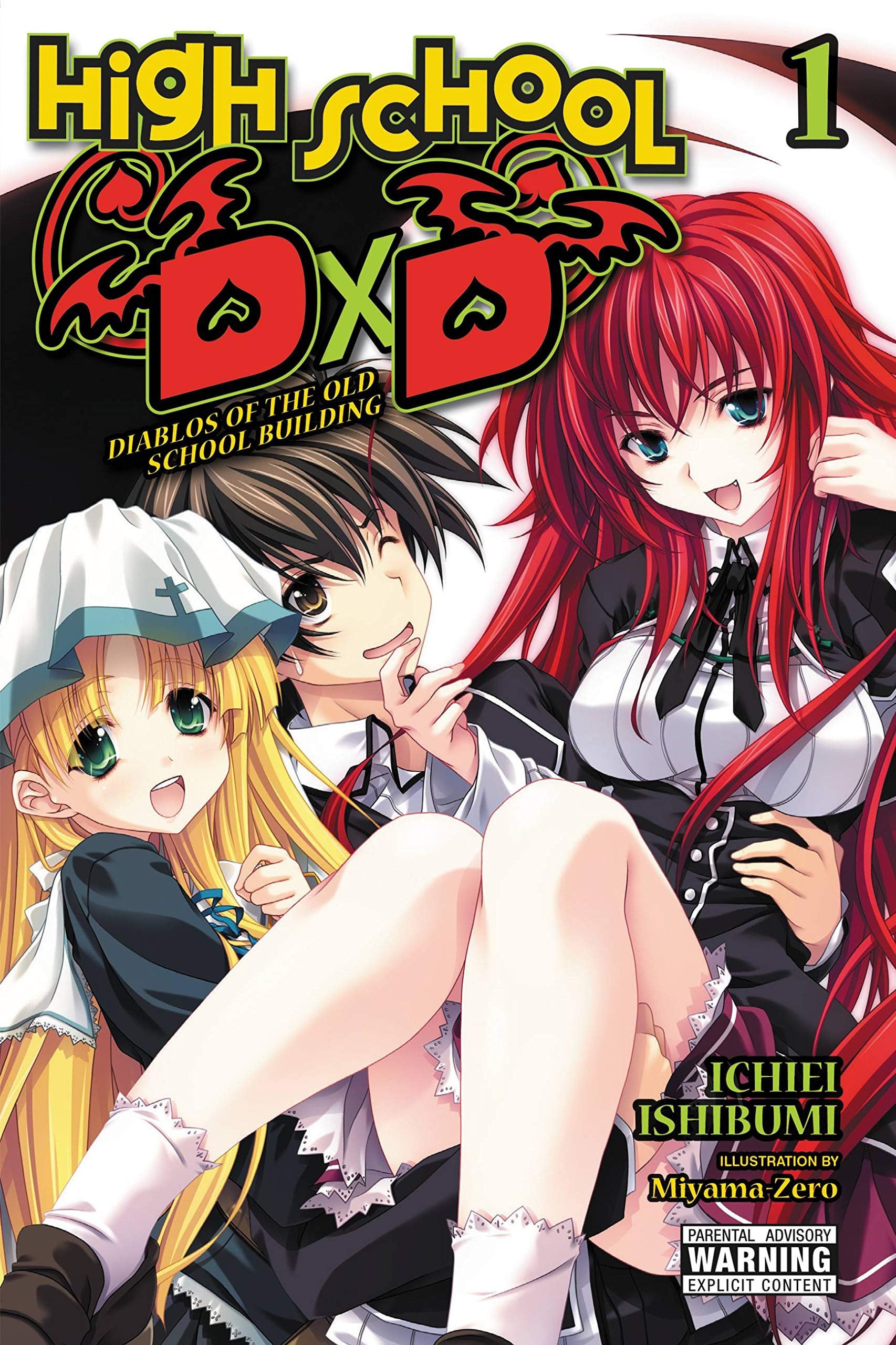 High School DxD (Light Novel) Vol. 1 cover
