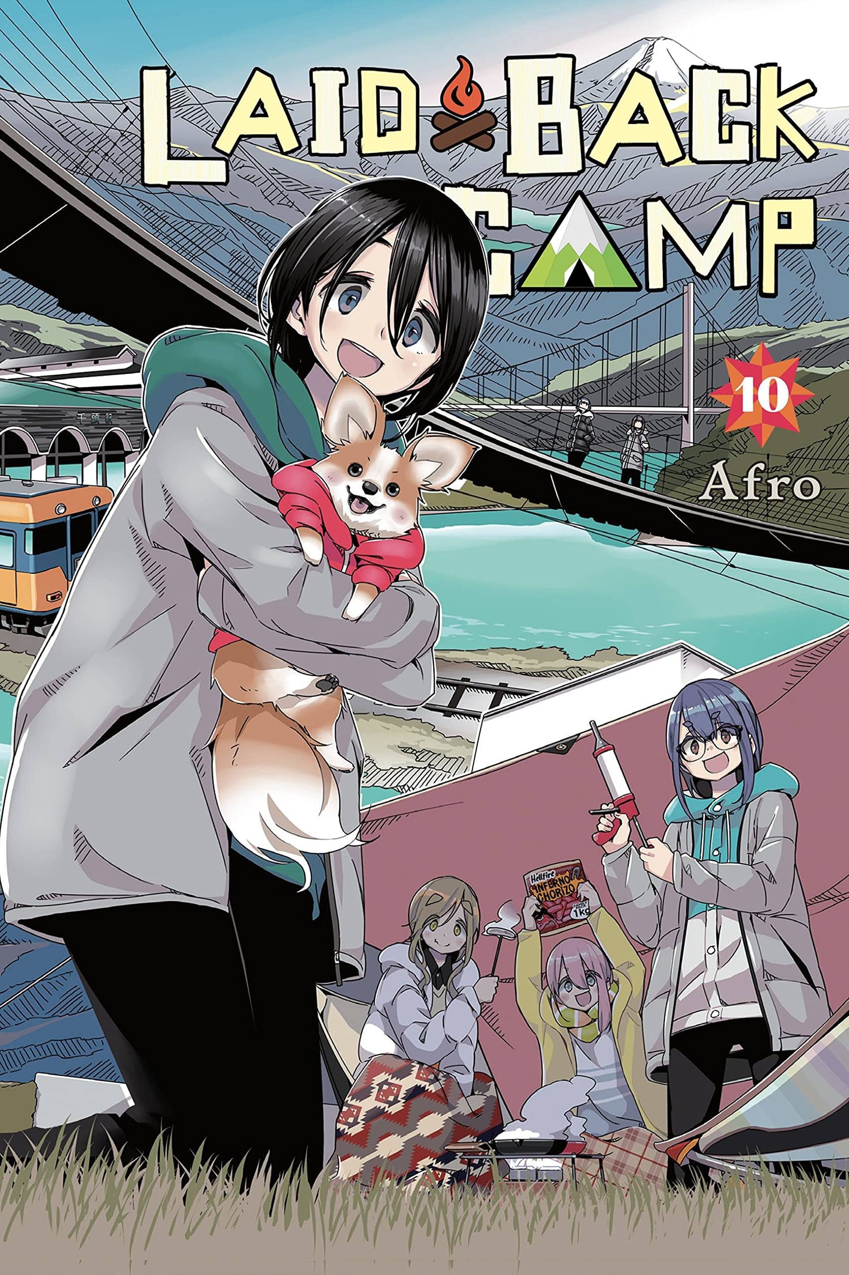 Laid-Back Camp Vol. 10 cover