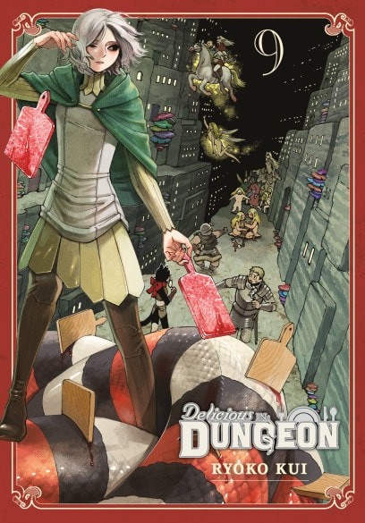 Delicious in Dungeon Vol. 9 cover