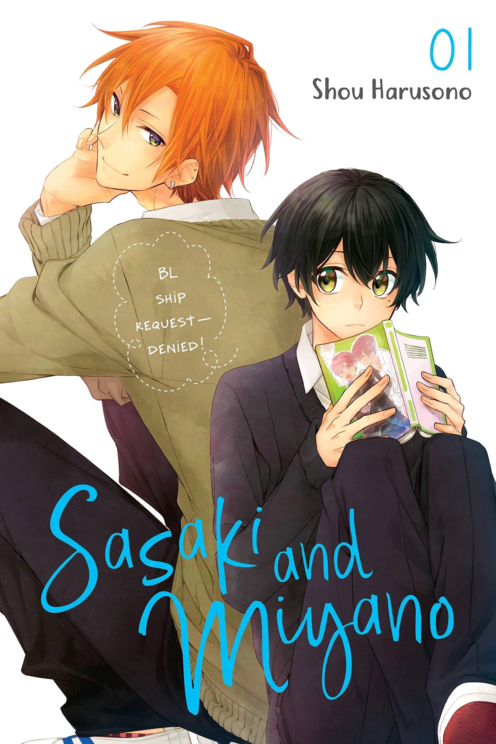 Sasaki and Miyano Vol. 1 cover