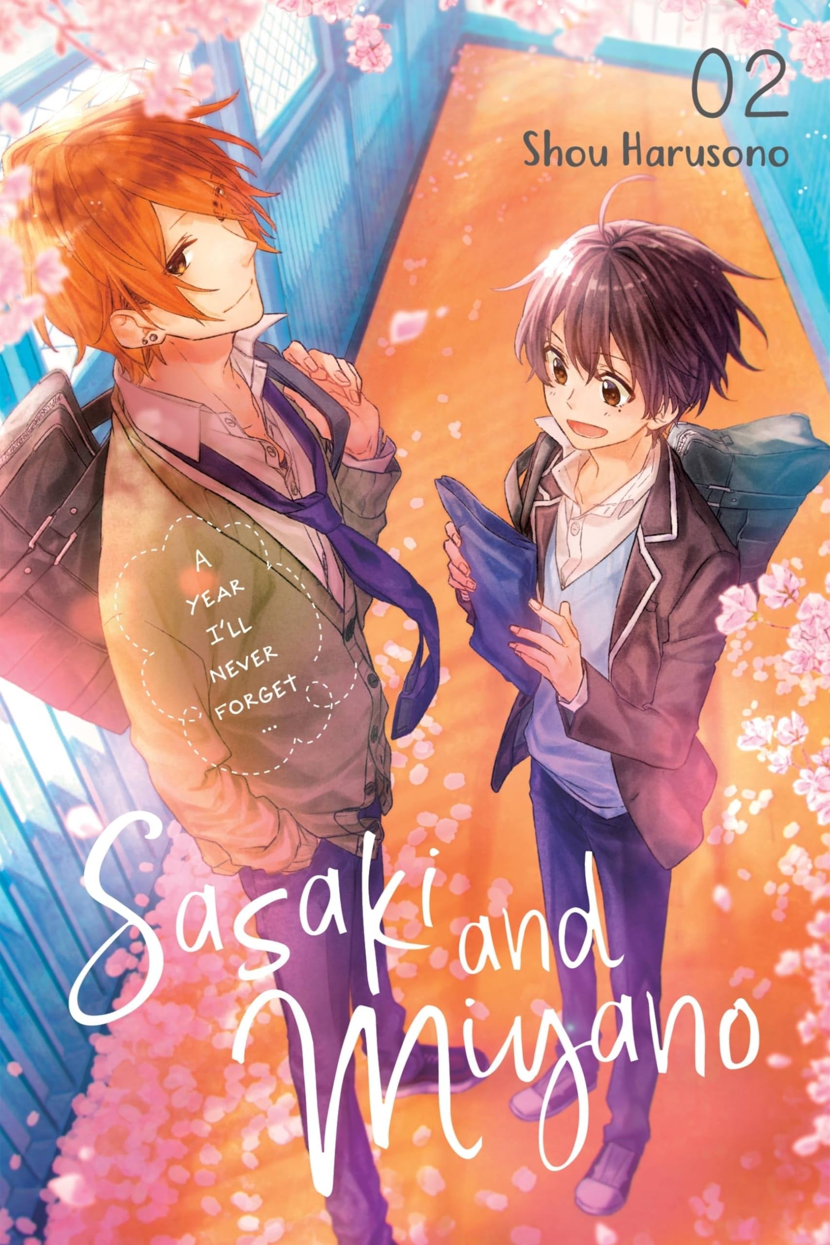 Sasaki and Miyano Vol. 2 cover
