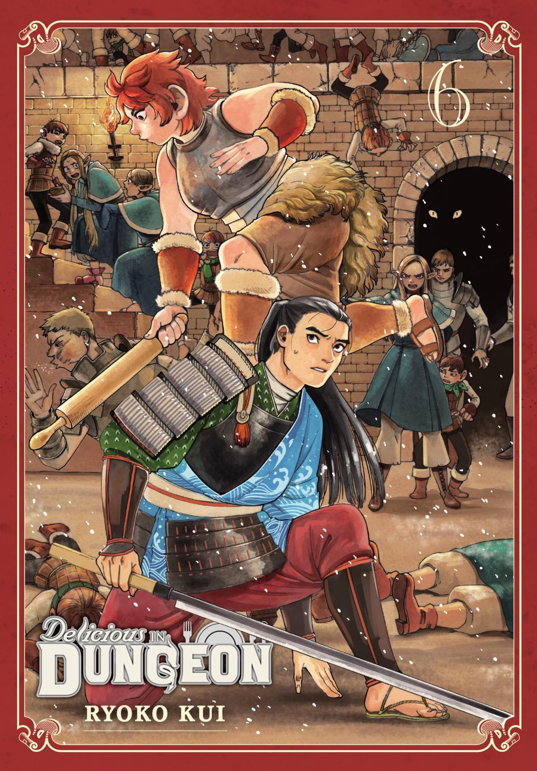 Delicious in Dungeon Vol. 6 cover