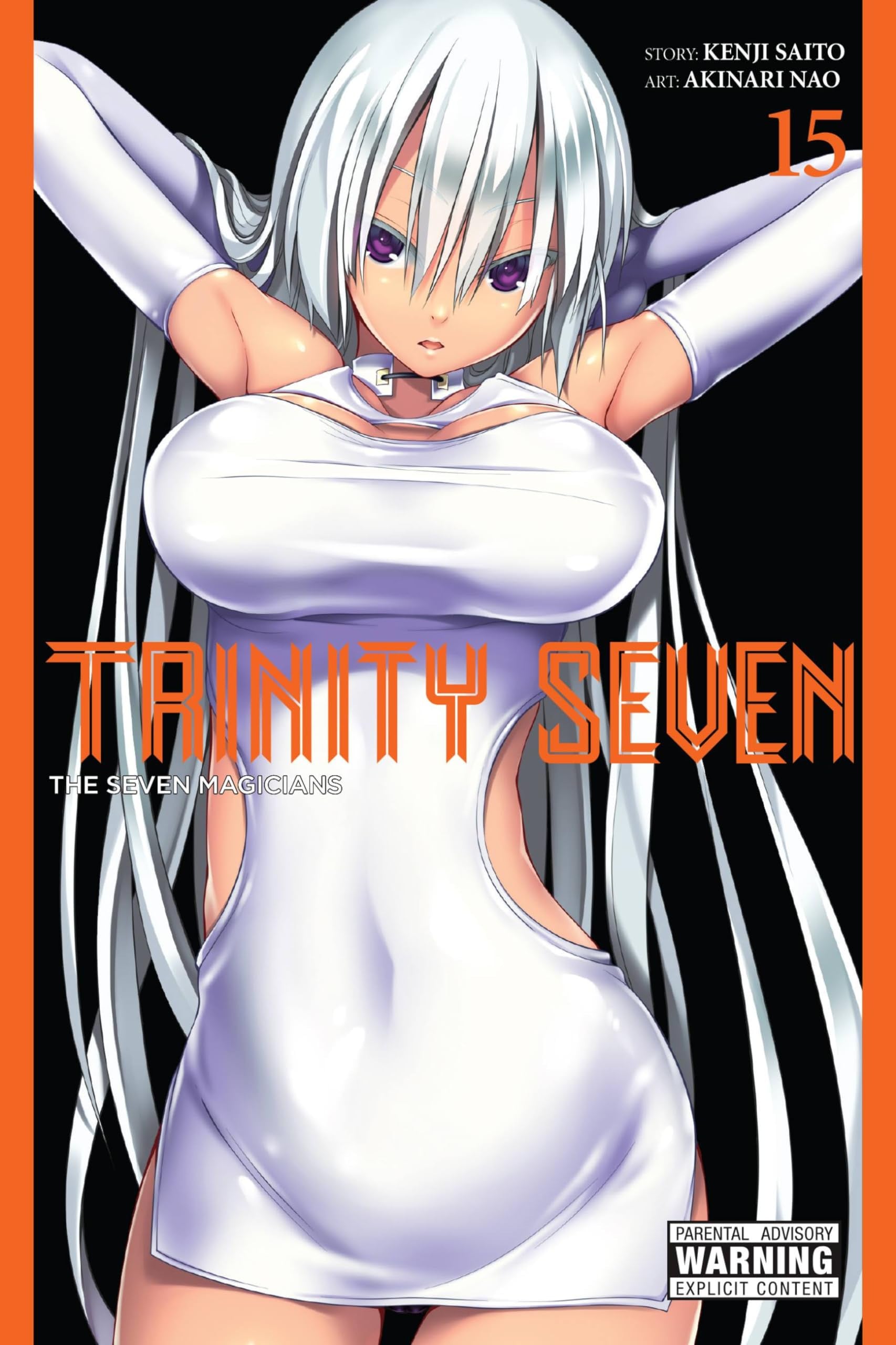 Trinity Seven Vol. 15 cover