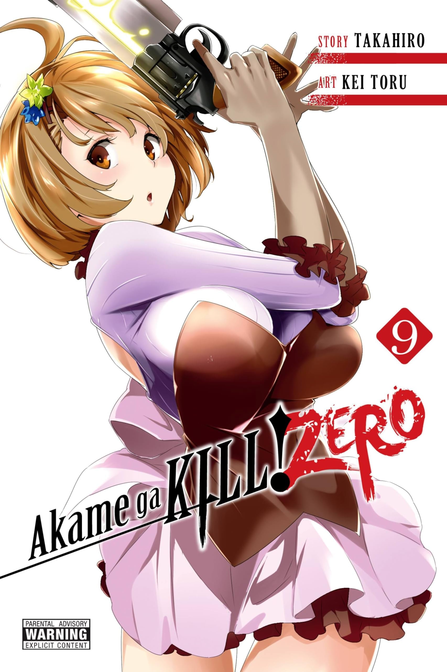 Akame ga KILL! ZERO Vol. 9 cover